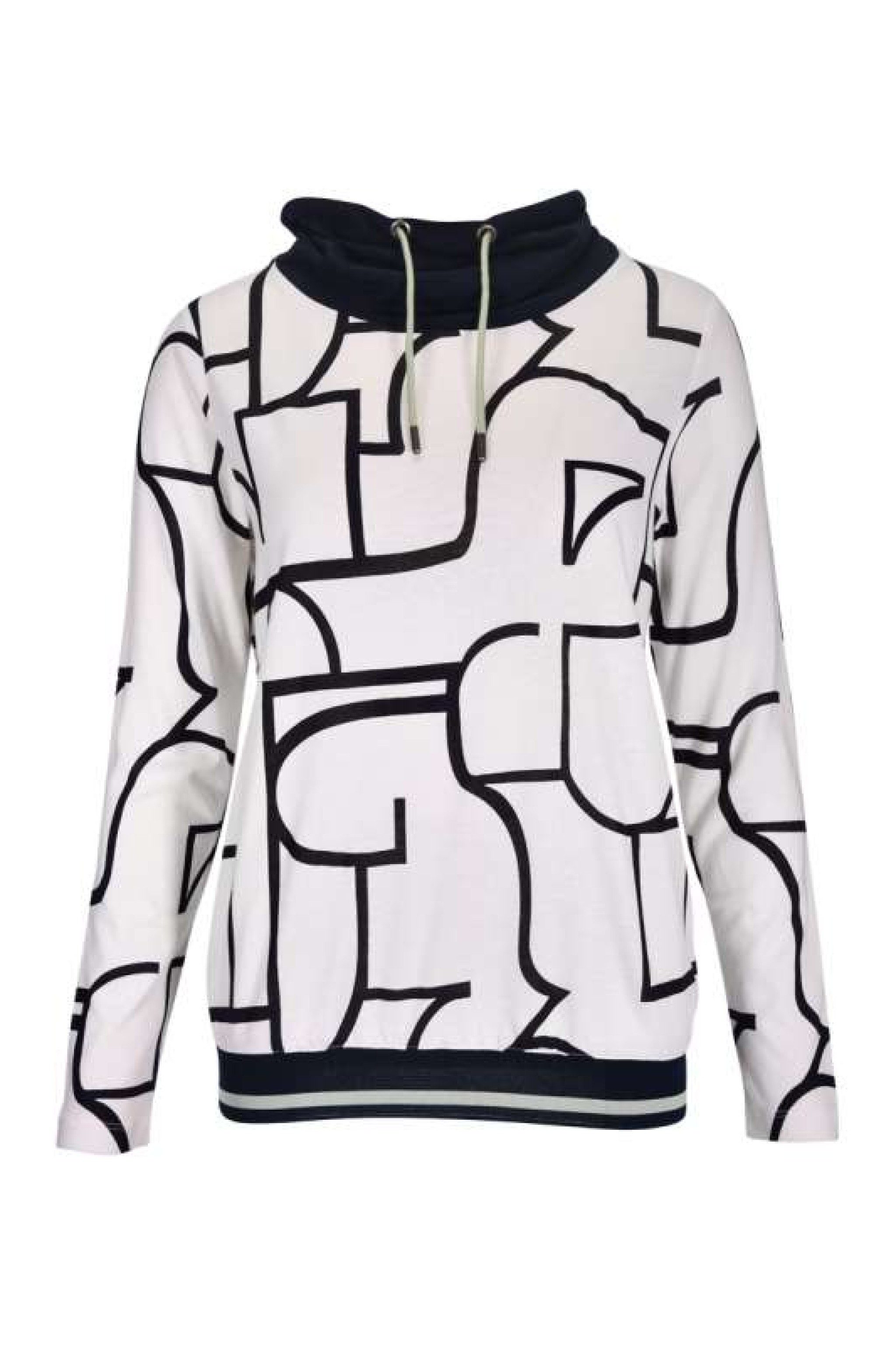 Kenny S. Langarmshirt KRAGENSH. GRAF. ALLOV. günstig online kaufen