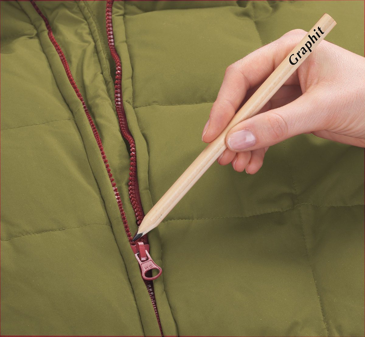 Reißverschluss WENKO Reißverschluss-Stift, 2-teilig