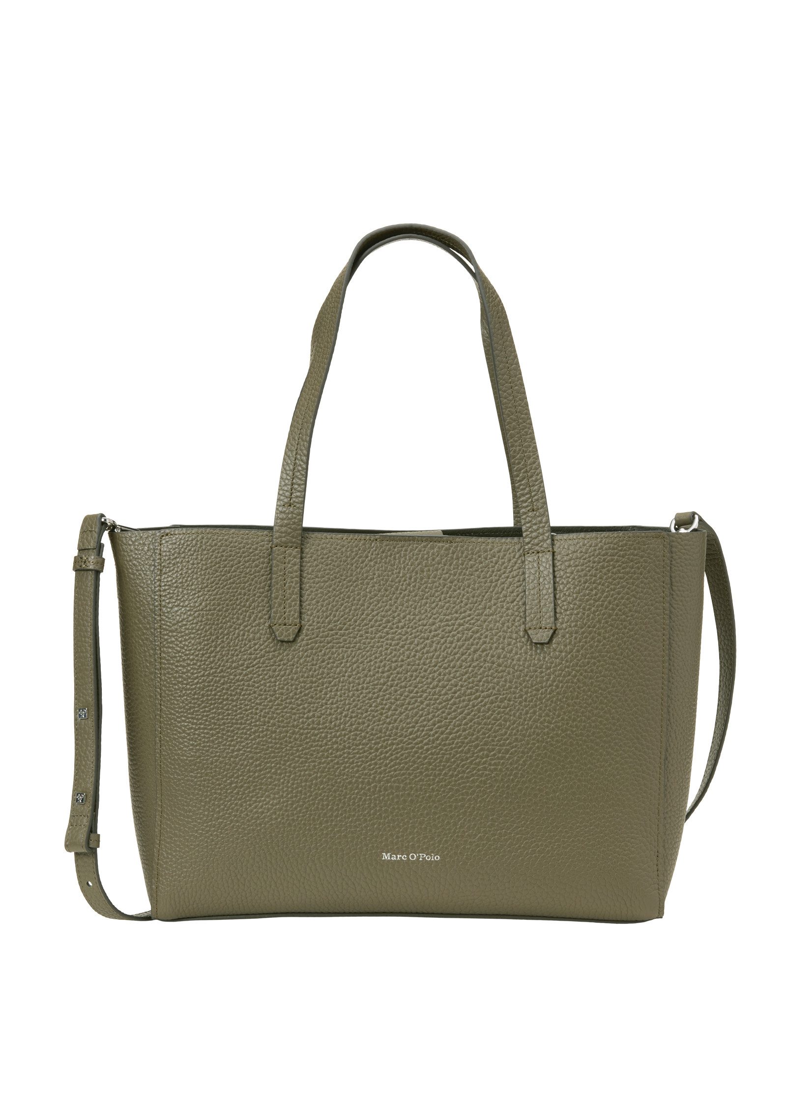Marc O'Polo Shopper aus genarbtem Rindleder