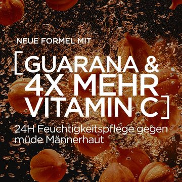 L'ORÉAL PARIS MEN EXPERT Feuchtigkeitscreme Hydra Energy 24H Anti-Müdigkeit, Feuchtigkeitspflege mit Vitamin C