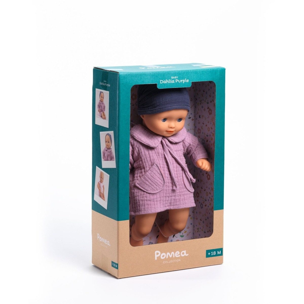 Babypuppe POMEA Puppe Dalhia Purple