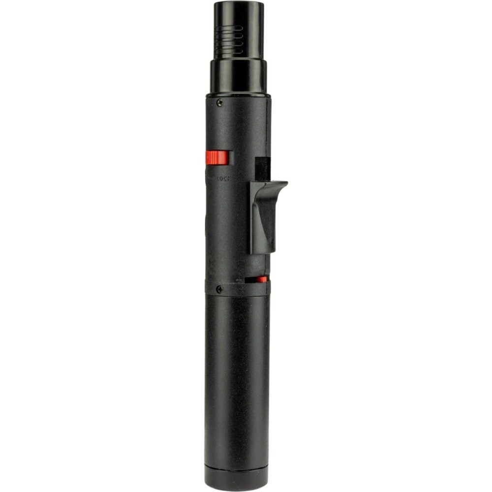 Feuerzeug Universalanzünder Jet schwarz 19.5cm, Dauerflamme & Flaschenöffner
