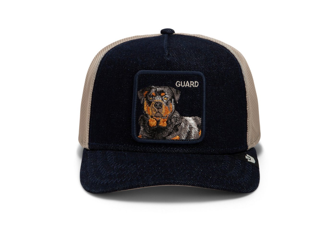 GOORIN Bros. Trucker Cap Goorin Bros. OG Trucker Cap Core Mesh Denim Guard Dark Denim (Basecap, Basecap, Meshcap, Trucker Kappe)