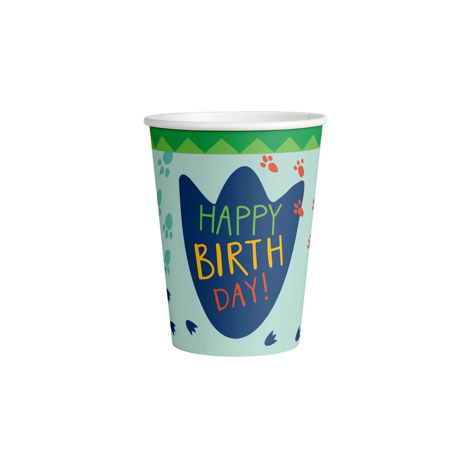 Amscan Becher Pappbecher Dino-Mite Papier