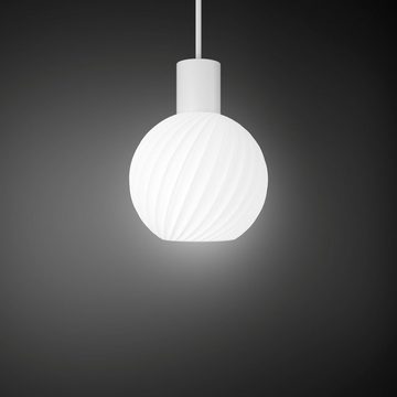 Shapes - Decorations LED Pendelleuchte Shapes - Decorations: Ball Twist by Martin Žampach, Leuchte, ohne Leuchtmittel, 3D-Druck, Hängeleuchte, IKEA, E27, Designer, Nachhaltig, LED-Leuchte