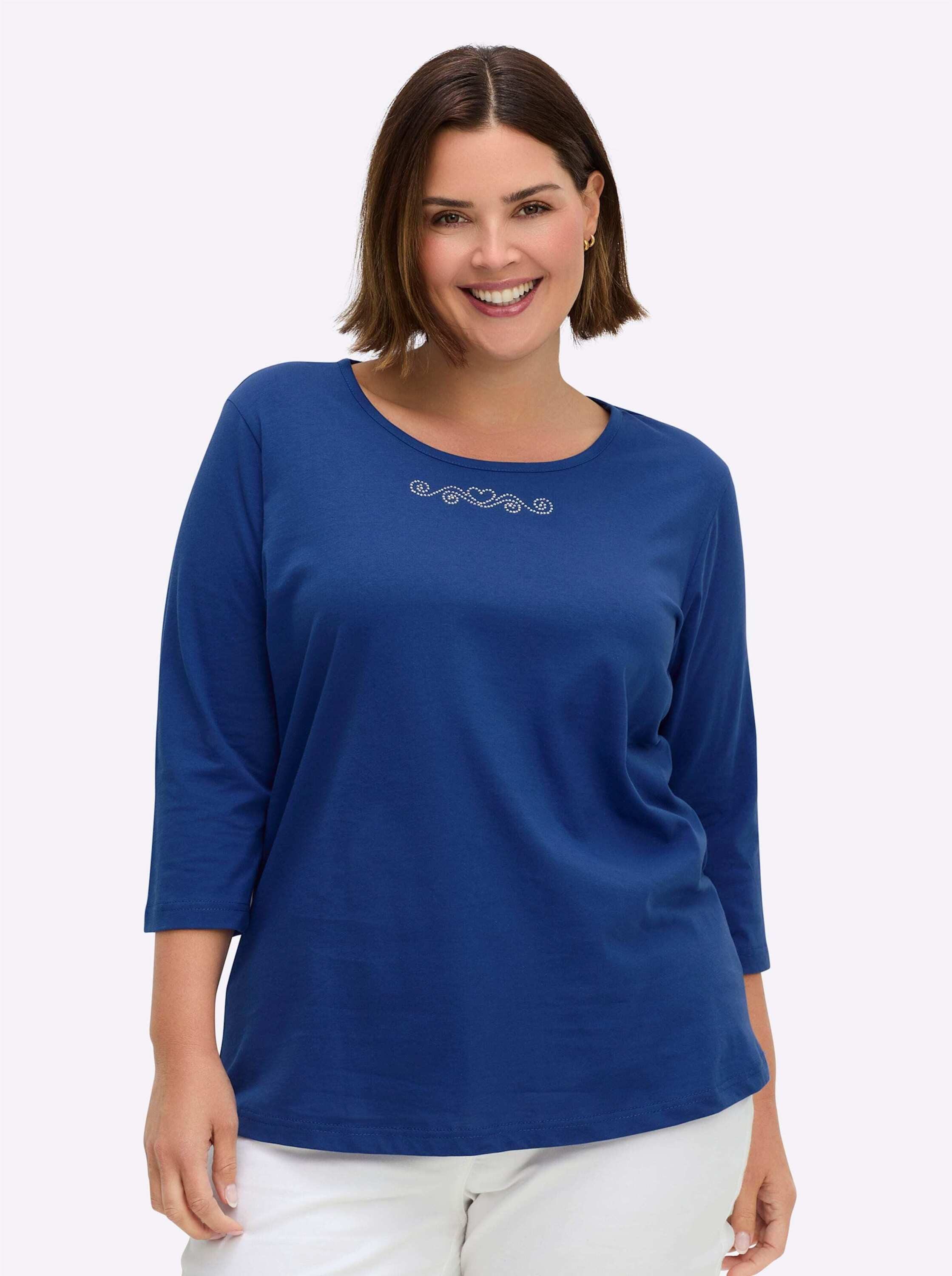 Sieh an! T-Shirt 3/4-Arm-Shirt 3/4-Arm günstig online kaufen