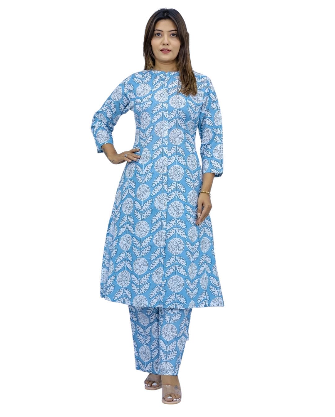 PfauGermany A-Linien-Kleid A-line Long TOP with Palazzo Trauser .2 PCS günstig online kaufen