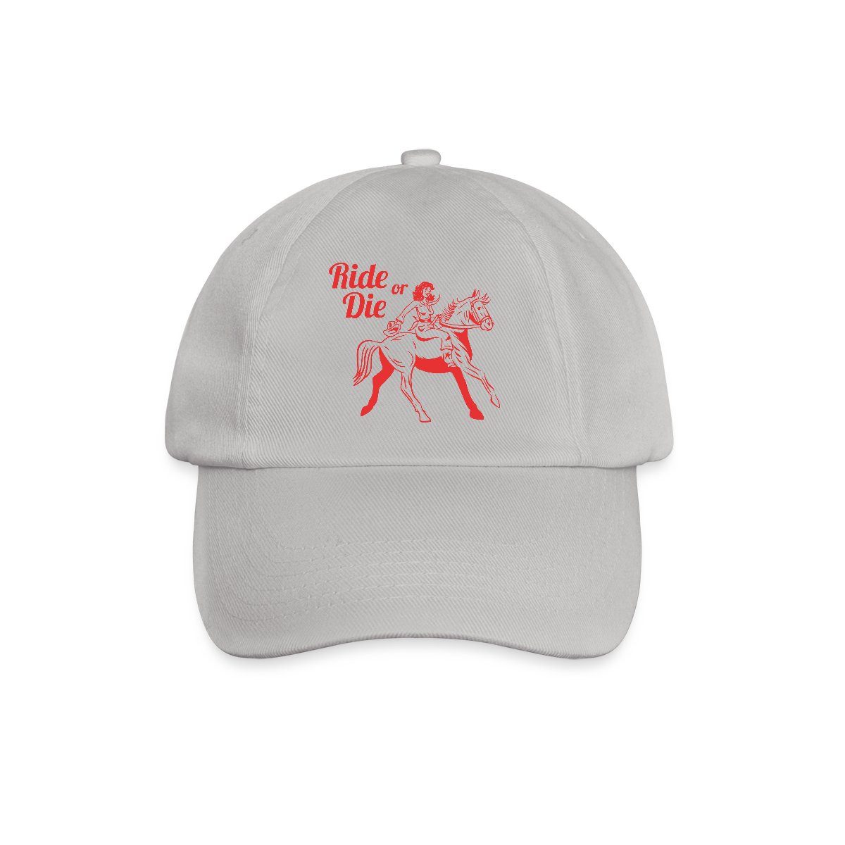 Spreadshirt Baseball Cap Ride Or Die Best Friends Western Cowboy Baseballkappe (1-St)