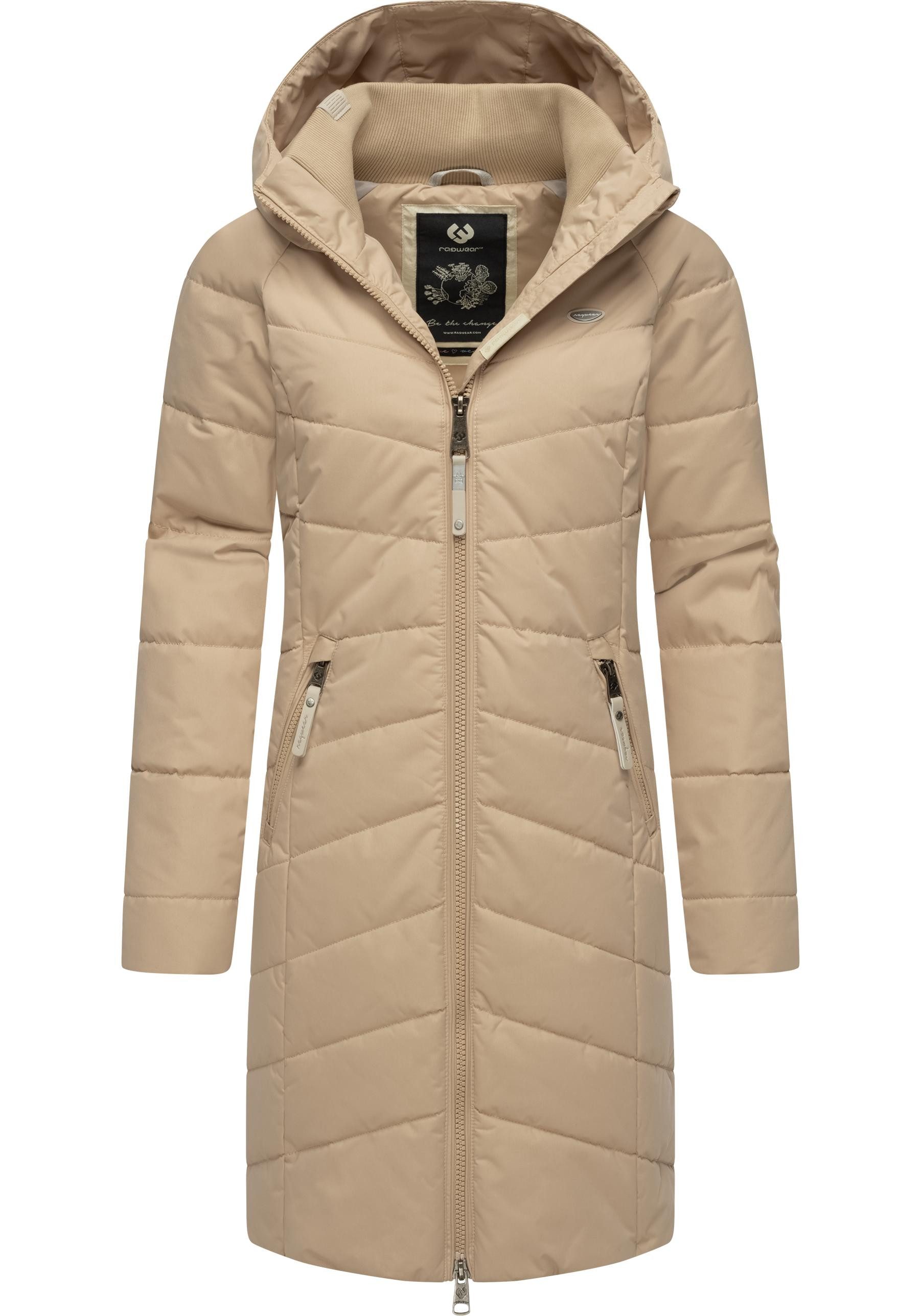 Ragwear Steppmantel Dizzie Coat Wasserdichter Winterparka mit gefütterter Kapuze – Bild 4 von 5