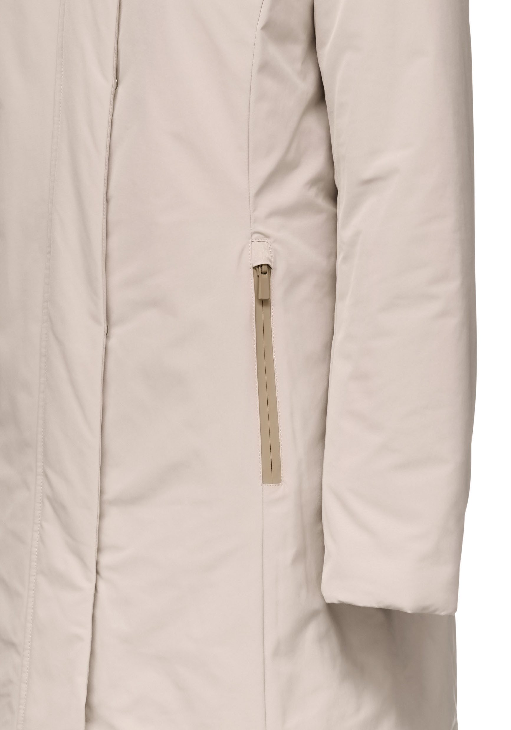 Geox Langjacke SPHERICA mit Kapuze, Reißverschlusstaschen, günstig online kaufen