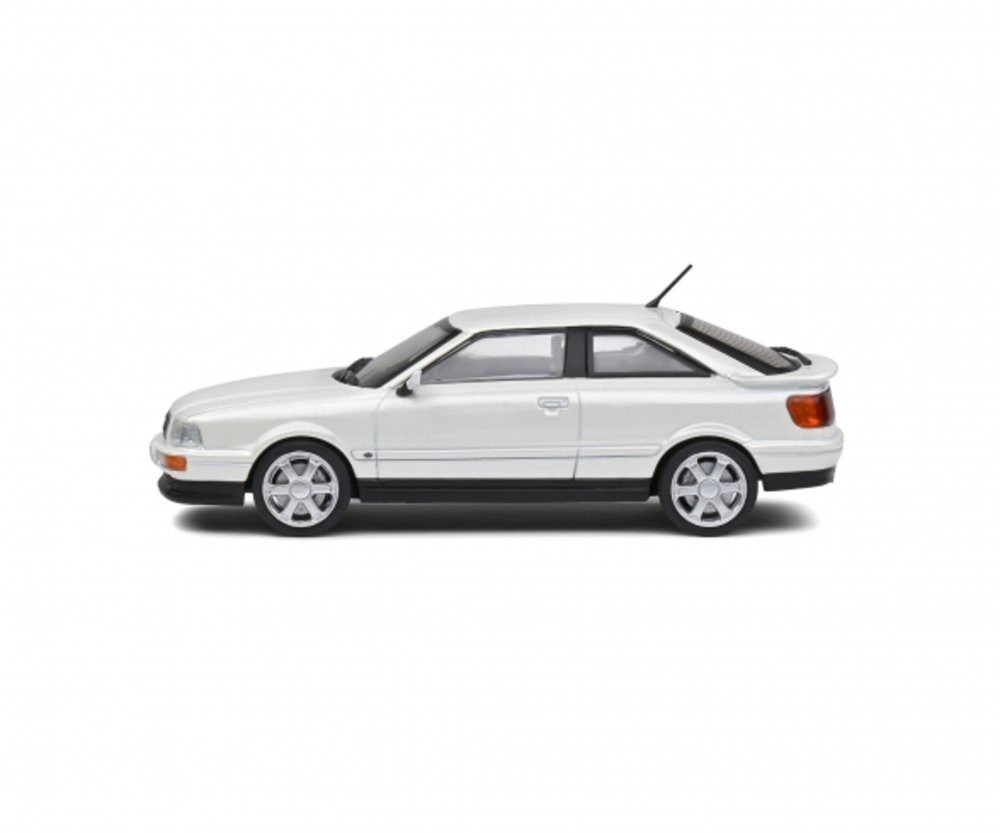 Solido Modellauto Audi S2 Coupe Turbo 1992 weiß, Maßstab 1:43