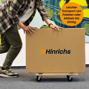 Hinrichs Rollbrett Hinrichs Rollbrett, Rollbrett für Umzug & Werkstätten – Rollwagen für Outdoor & Indoor max. 200 kg