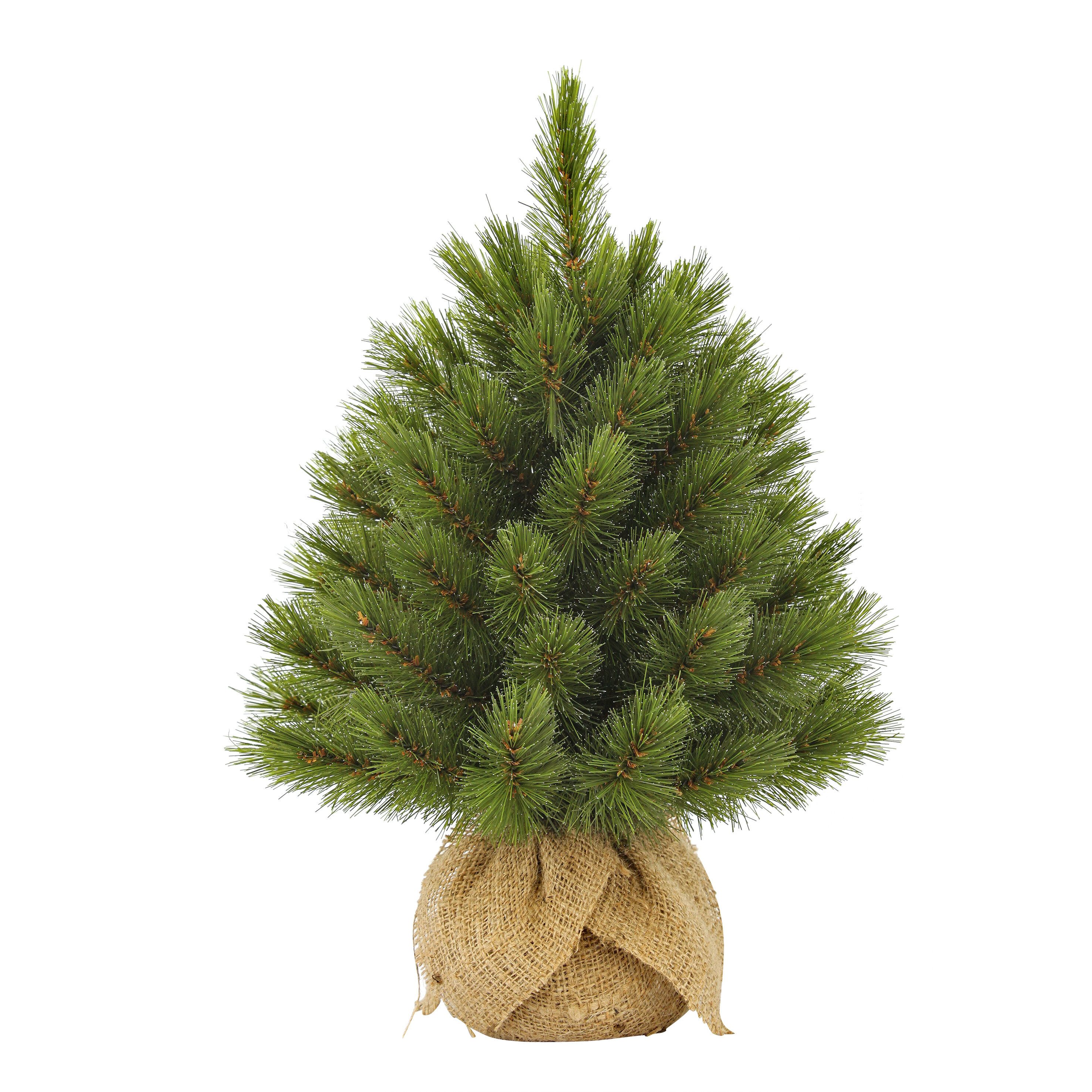 Triumph Tree Künstlicher Weihnachtsbaum Triumph Tree Forest frosted weihnachtsbaum mit burlap gruen TIPS 61 -