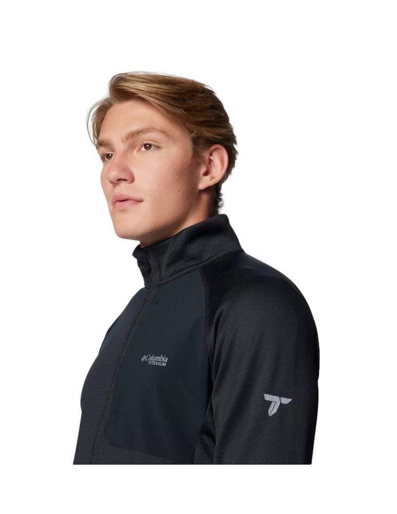 Columbia Fleecejacke Triple Canyon Grid Full Zip II schwarz Herren