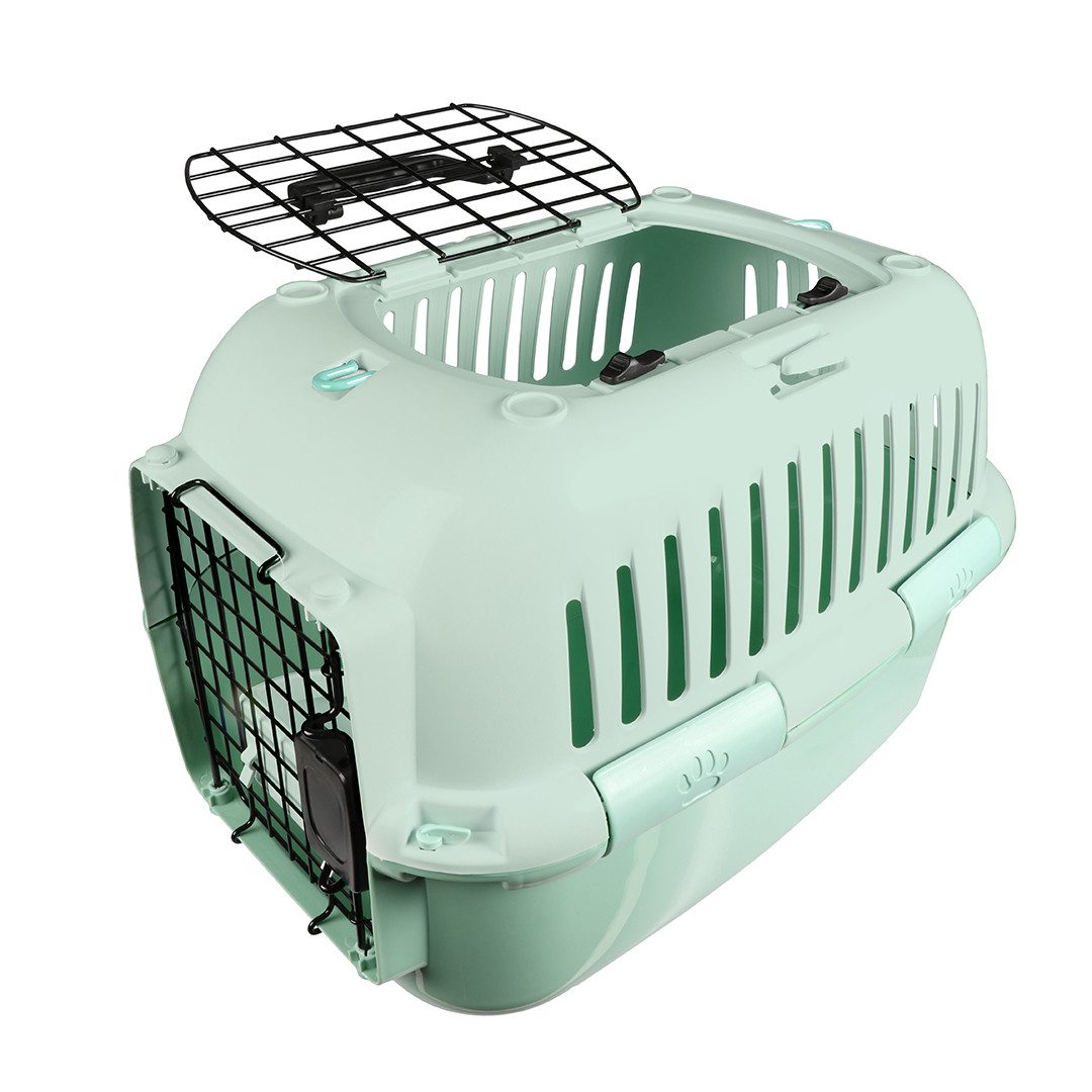 EBI Tiertransportbox EBI Transportbox Adventurer - Grün Maße / max. Gewicht: 49 x 32 x