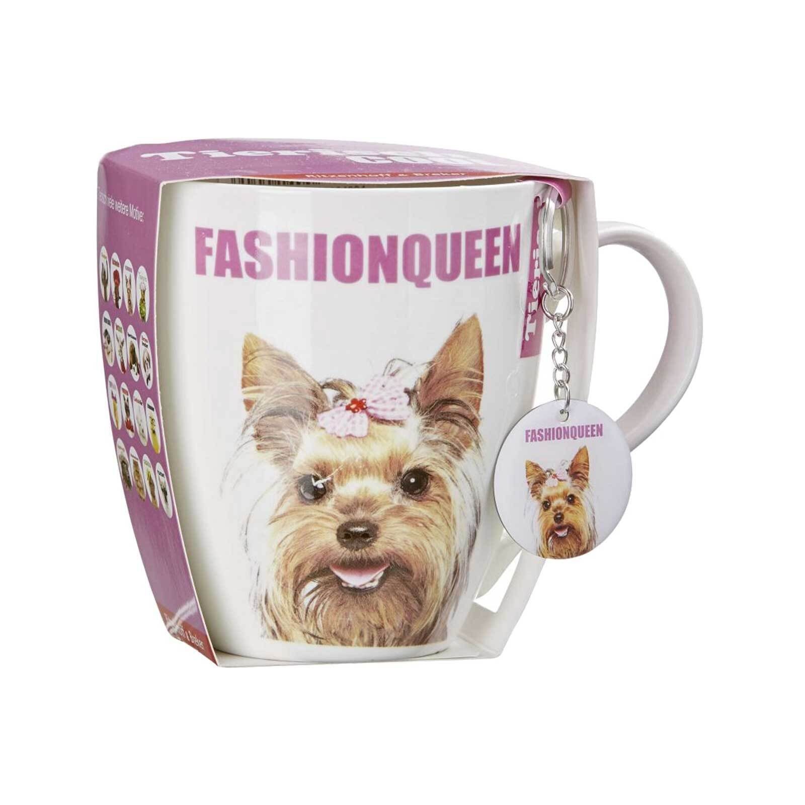 Ritzenhoff & Breker Tasse Fashionqueen Jumbotasse 600 ml, Porzellan