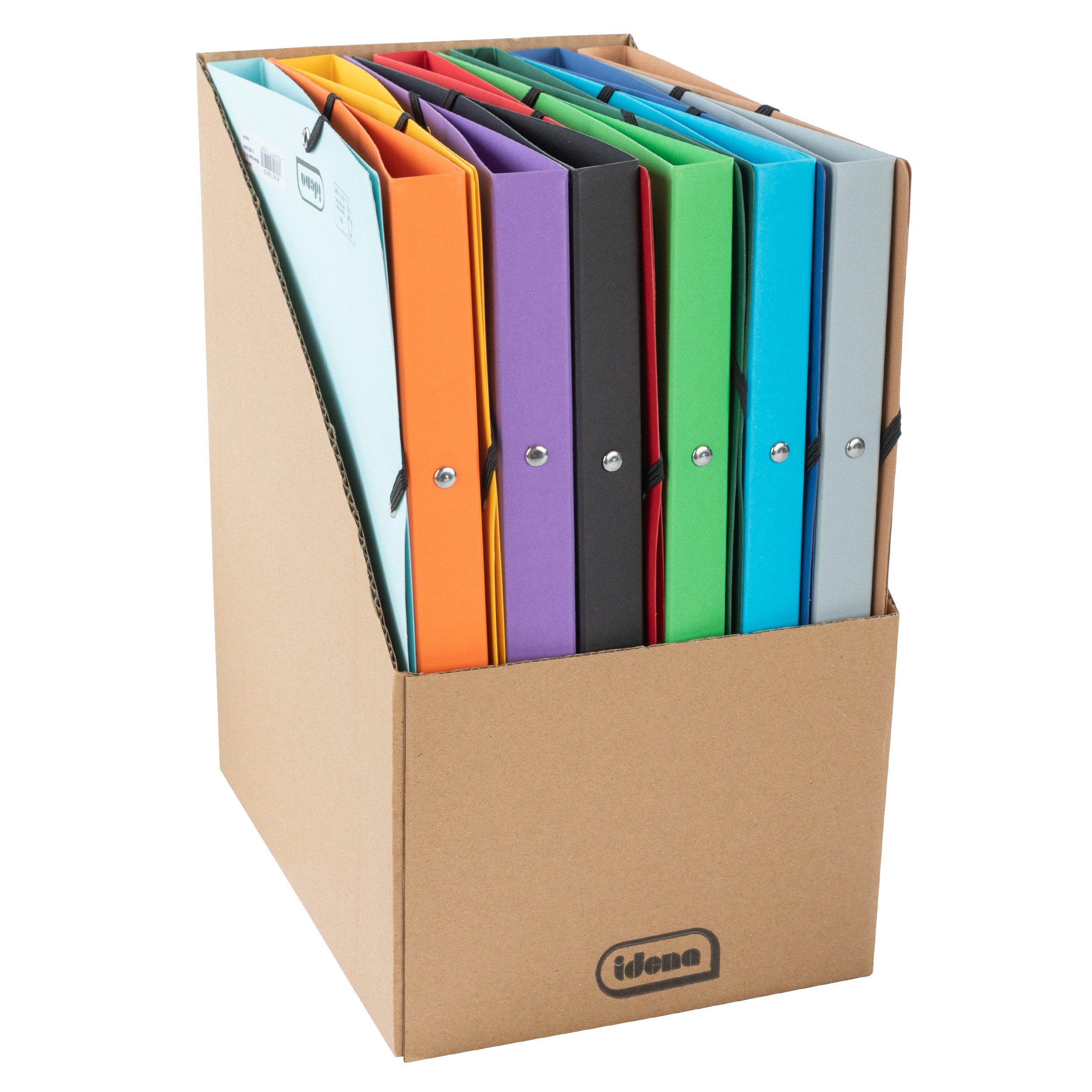 Idena Ringbuchmappe Idena Eco Display Ringbücher 2 Ringe DIN A4 20mm 12 Stü günstig online kaufen