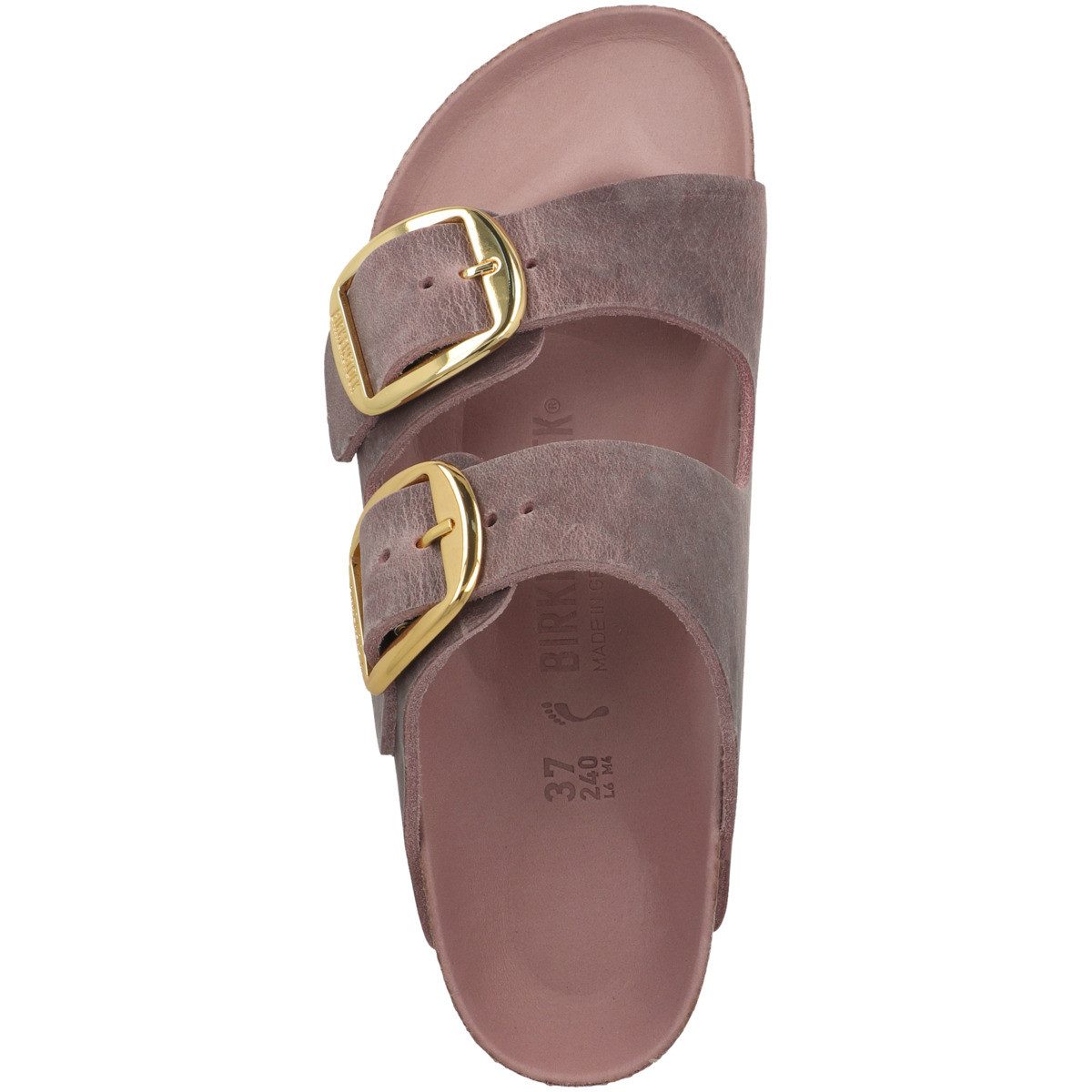 Birkenstock Arizona Big Buckle geöltes Nubukleder schmal Damen Sandale Sandaletten, Sommerschuhe, Badeschuhe, Riemchen, Schlappen