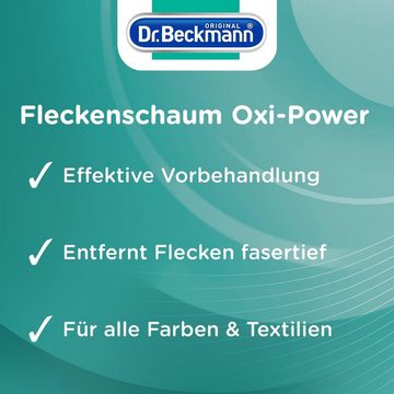 Dr. Beckmann Fleckenschaum Oxi-Power, Fleckentferner, für alle Farben, 500ml Polsterreiniger (1-St)
