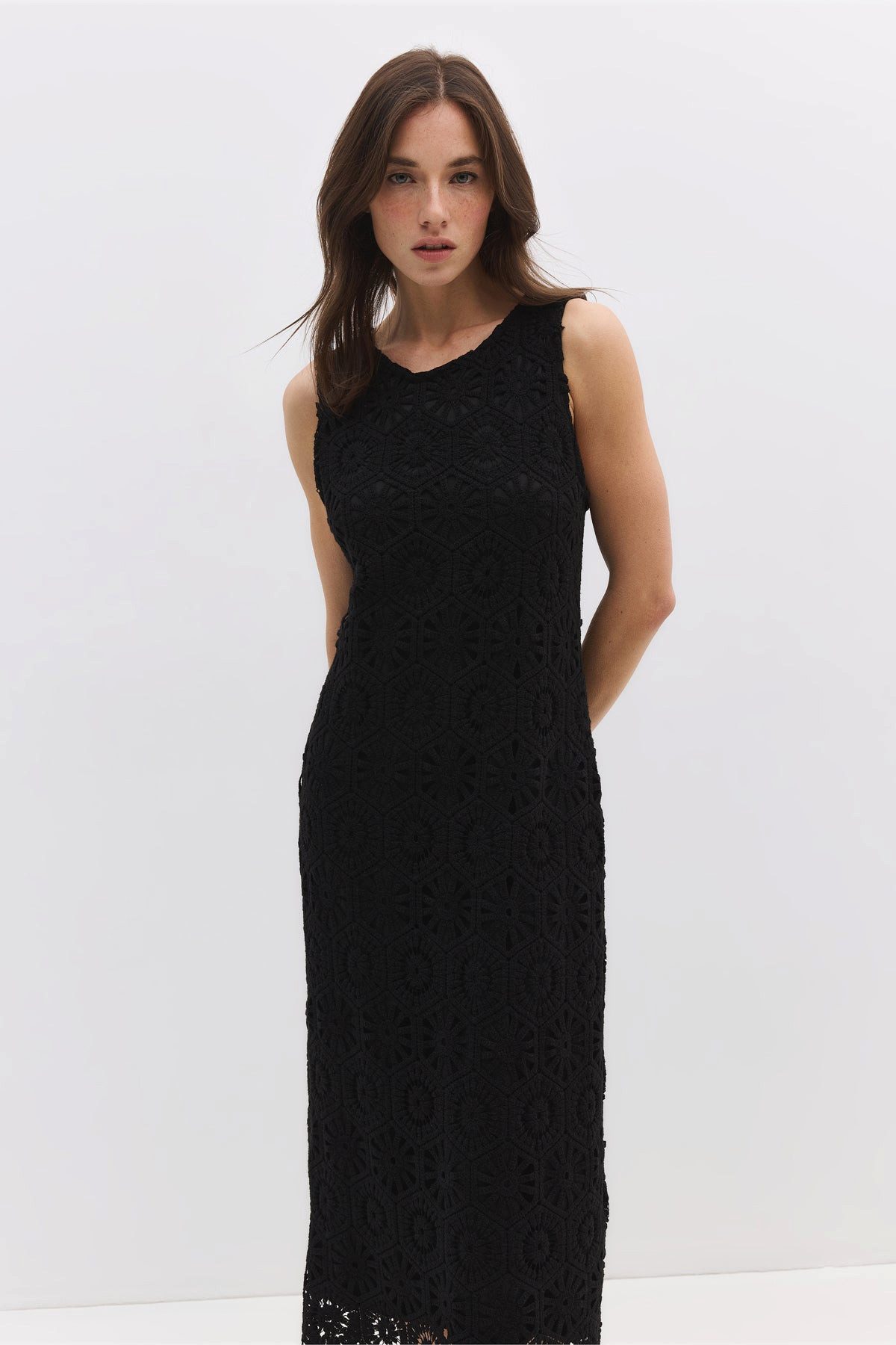 No Matter What Minikleid Midikleid mit Spitzenfutter günstig online kaufen
