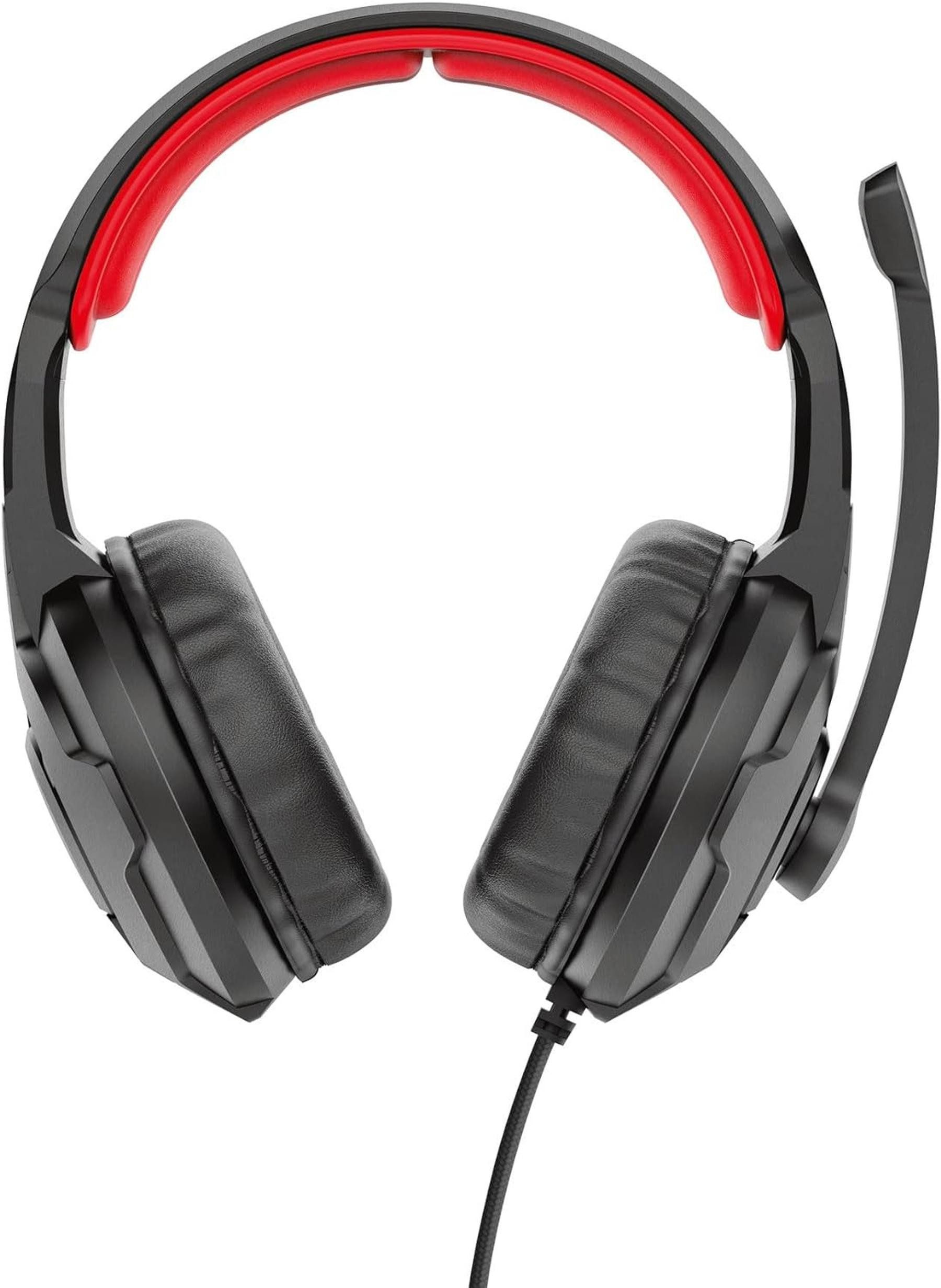 Trust GTX 411 Gaming-Headset (Doppelt, 3,5 mm Anschluss, Eingebautes Mikrofon, Mit Kabel, Lautstärkeregler)