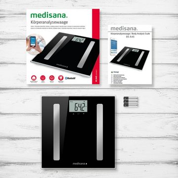 Medisana Körper-Analyse-Waage BS A45 connect mit App - bis 180 kg