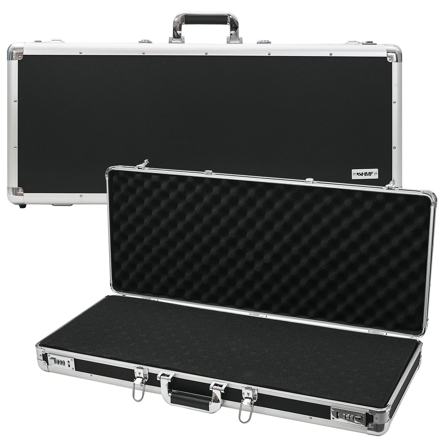 HMF Aufbewahrungsbox Transportkoffer mit zwei 3er Zahlenschlössern und Schn günstig online kaufen