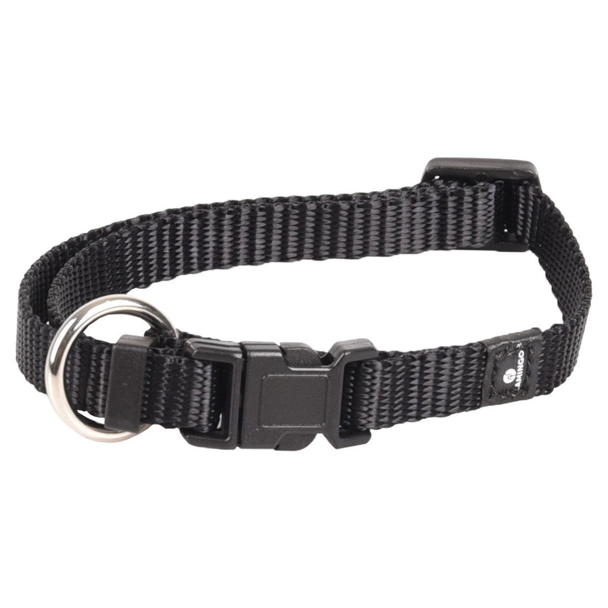 Flamingo Hunde-Halsband Halsband Ziggi schwarz
