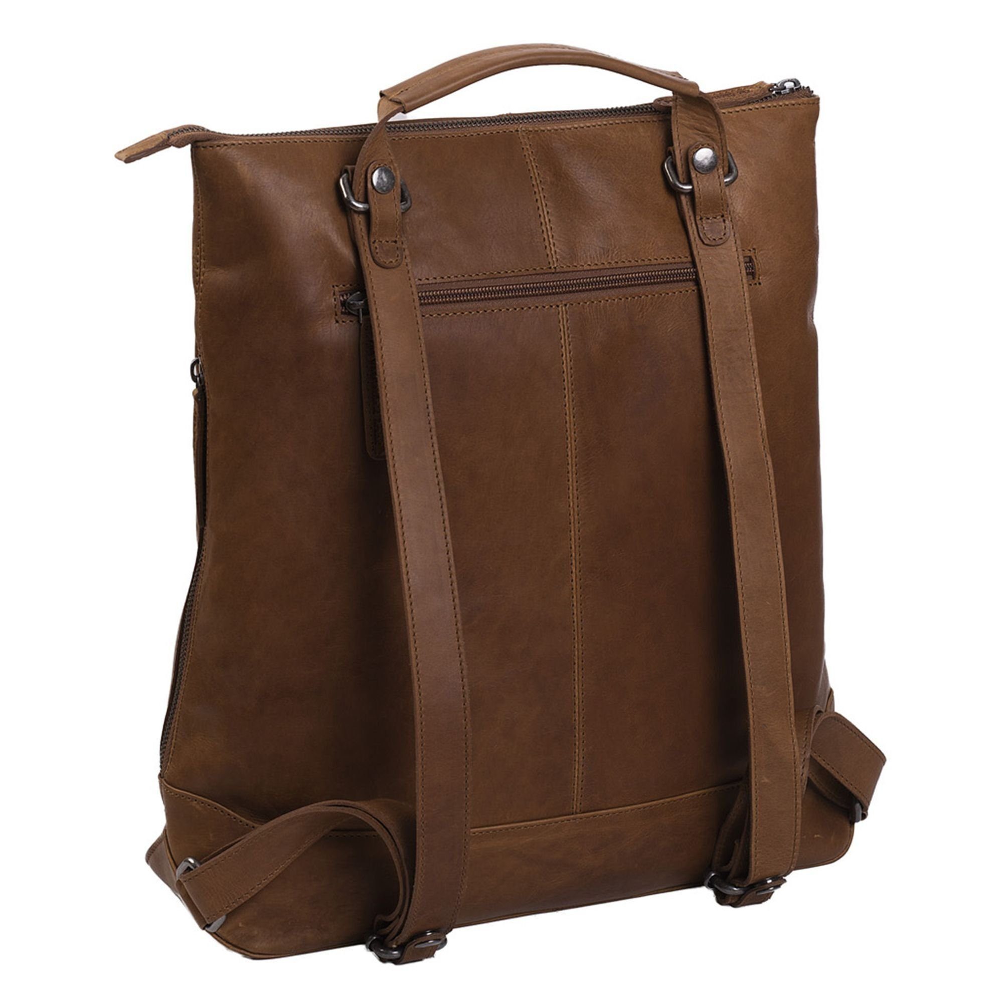The Chesterfield Brand Leder Up, Pull Wax Daypack cognac