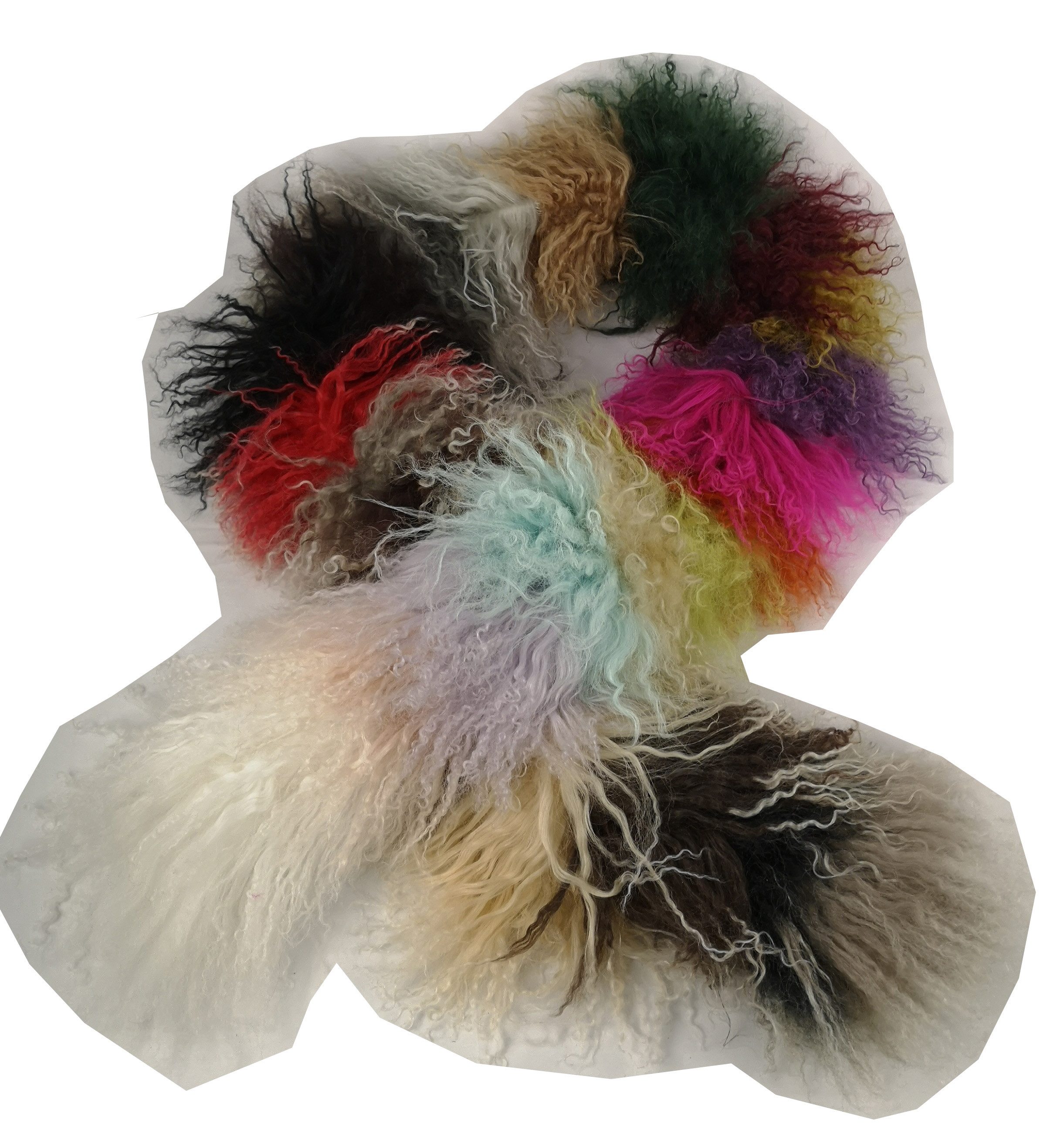 Reissner Lammfelle Schal Tibet Lammfell Boa Schal