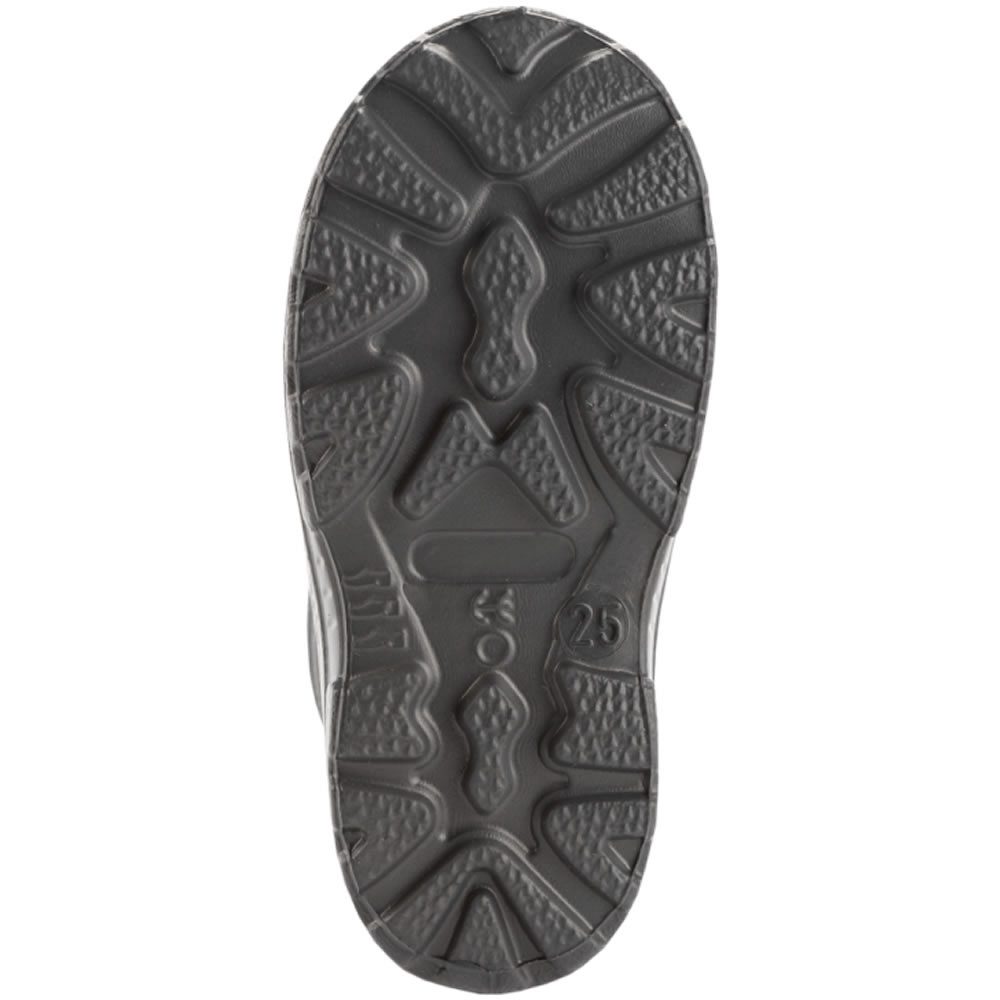 KOLMAX Kinder Gummistiefel gefüttert EVA leicht wasserdicht warm Gummistiefel wasserdicht