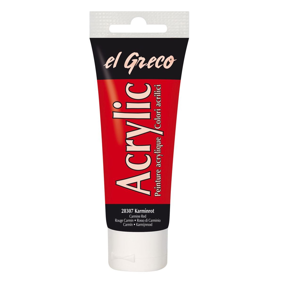 C. KREUL Acrylfarbe KREUL Acrylfarbe eL Greco karminrot 75ml Tube