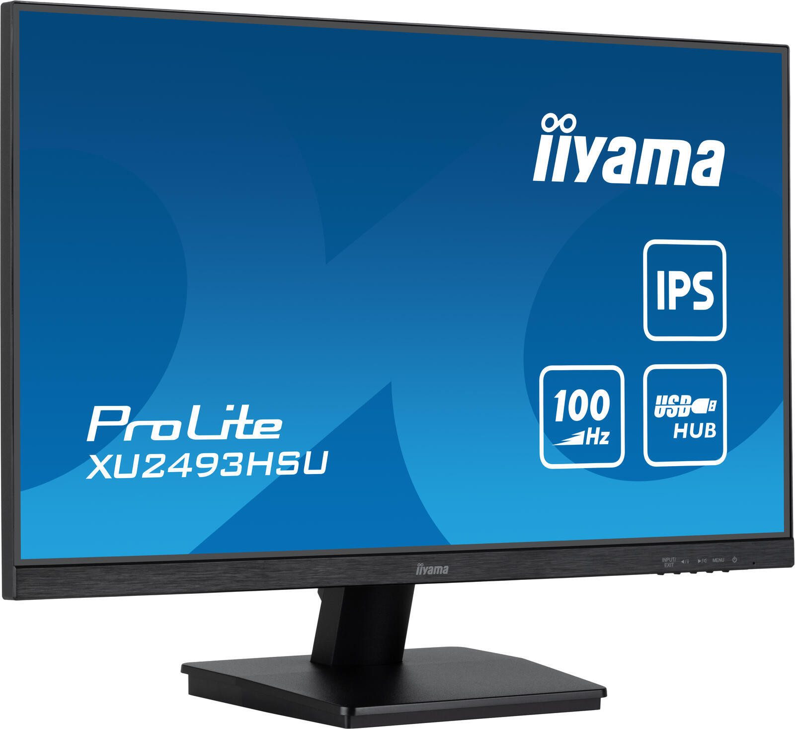 Iiyama Iiyama PROLITE XU2493HSU-B7 TFT-Monitor (1920 x 1080, 1 ms Reaktionszeit, 100 Hz, IPS Panel)