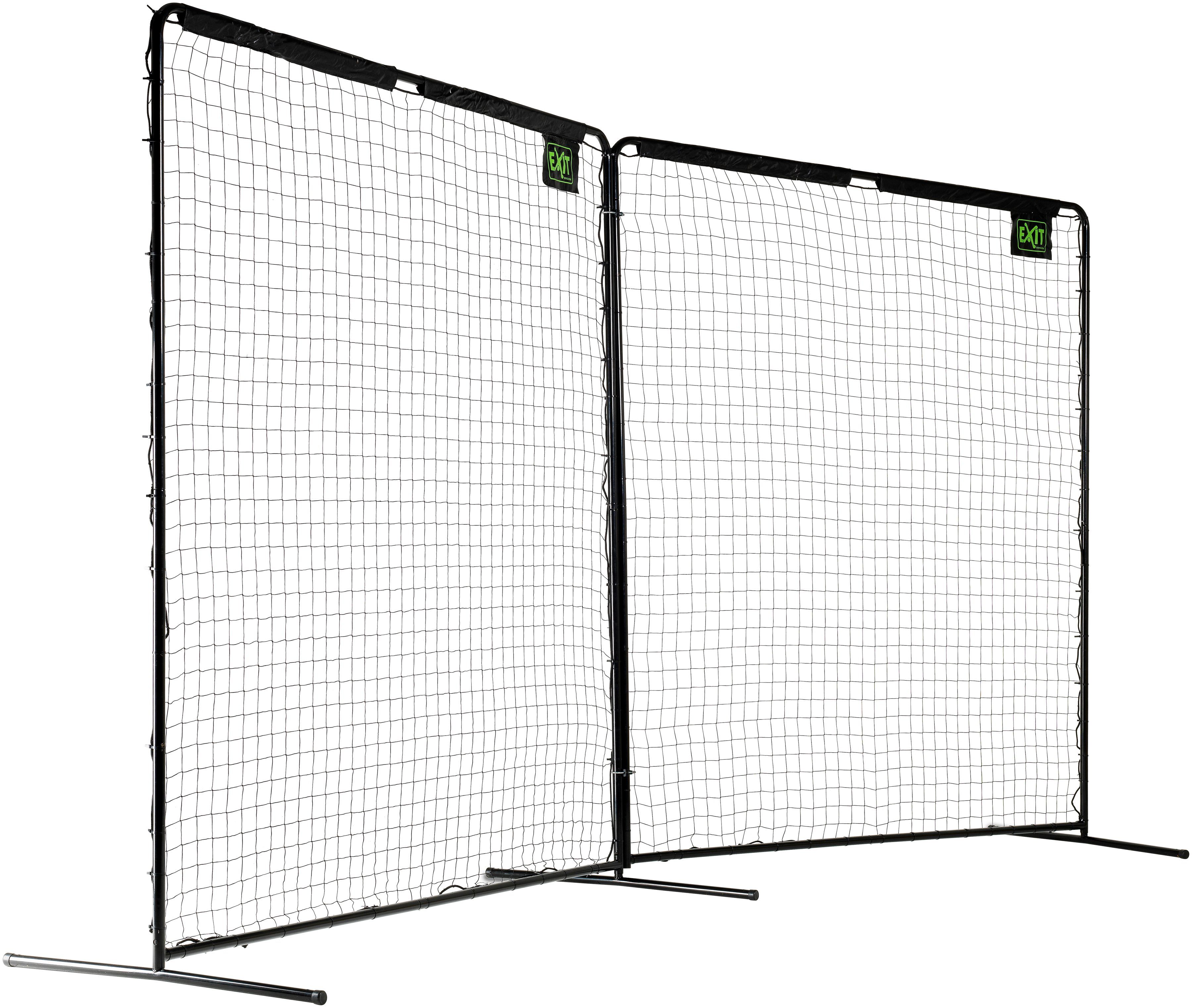 EXIT Rebounder Backstop Netz 600 galvanisiertem (1 Stahl cm, und St), Aus 600x300 pulverbeschichtetem BxH