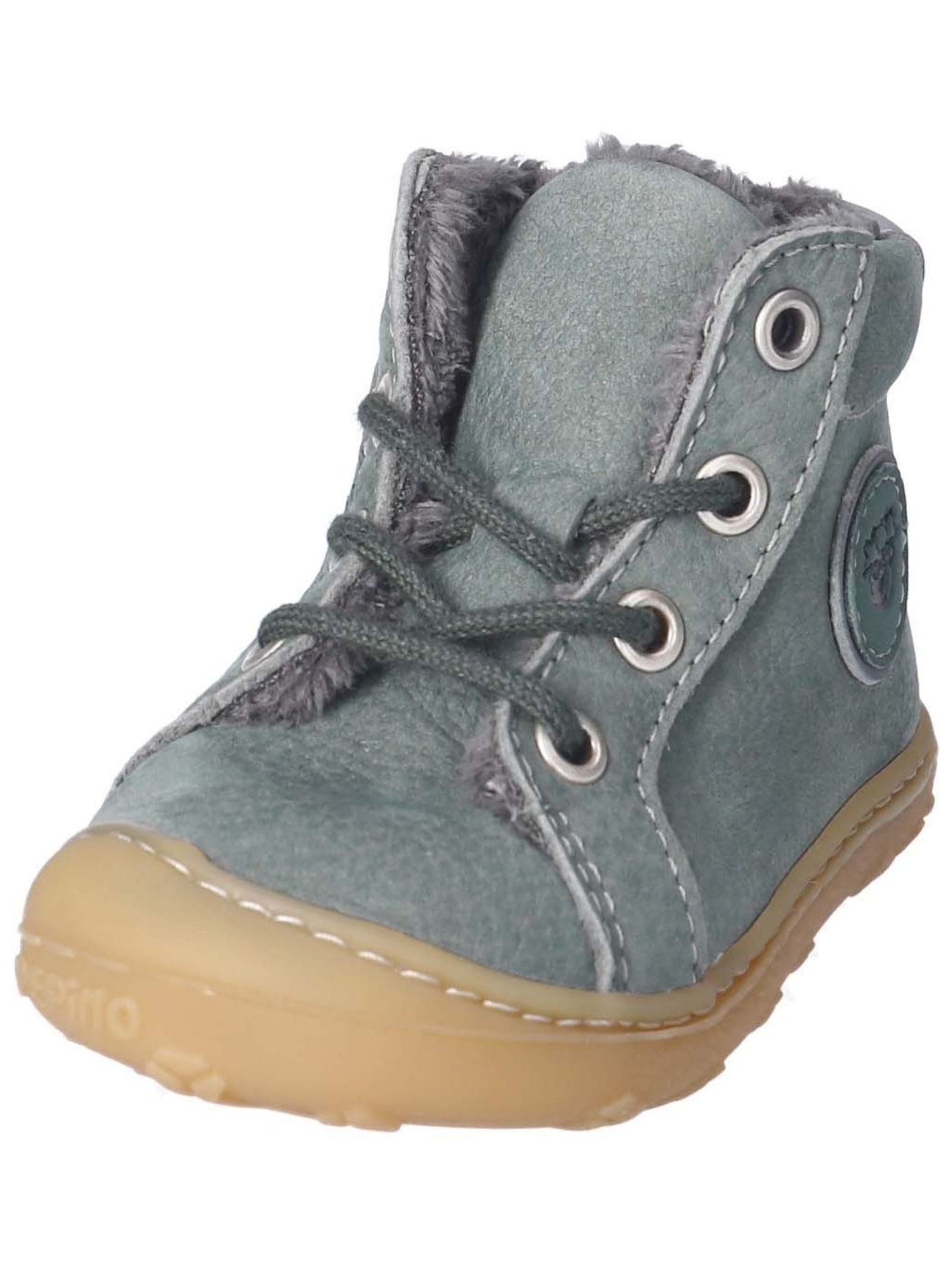Halbschuhe Leder/Textil . Schnürschuh