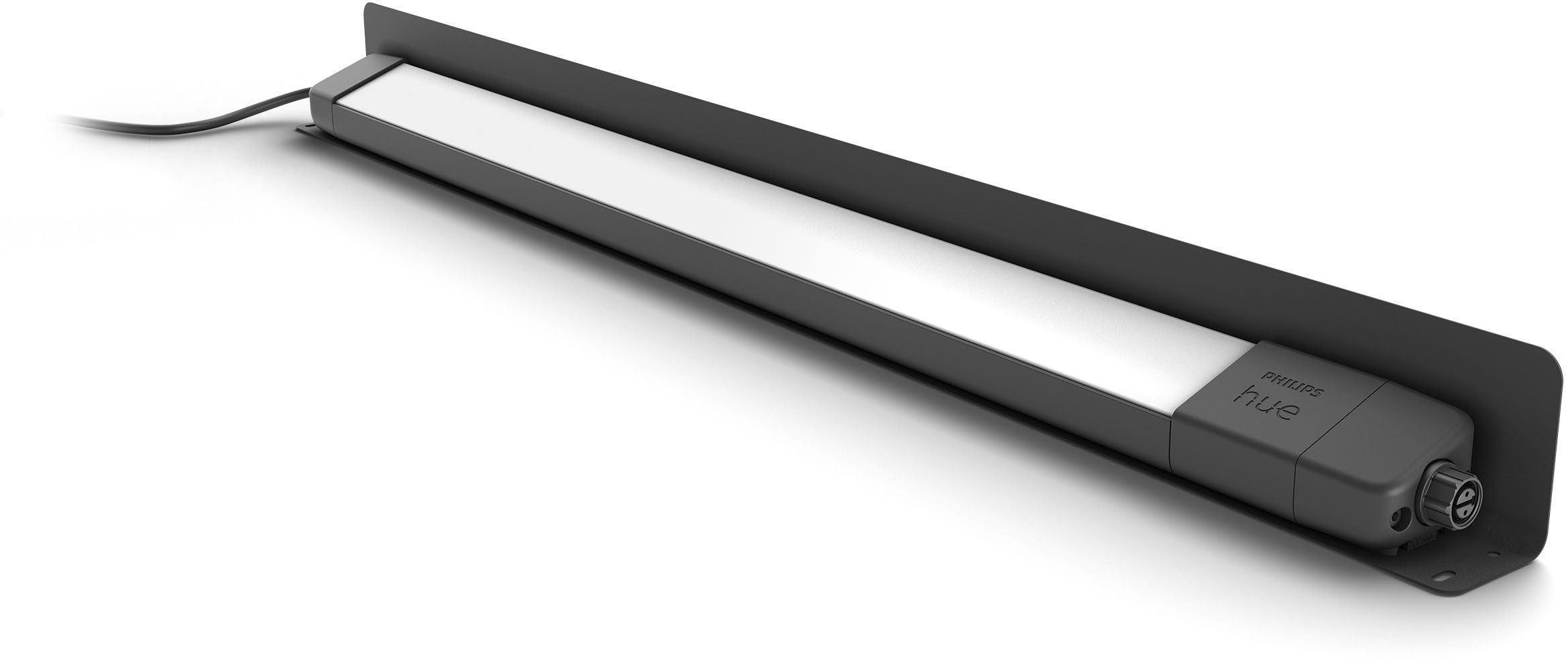 Philips Hue LED Wandstrahler White & Color Ambiance Amarant Wandfluter schwarz, Abschaltautomatik, Bluetooth, CCT - über Fernbedienung, Dimmfunktion, Farbsteuerung, Farbwechsel, Leuchtdauer einstellbar, Memoryfunktion, Nachtlichtfunktion, RGB, Smart Home, Timerfunktion, dimmbar über Fernbedienung, erweiterbar, mehrere Helligkeitsstufen, LED fest integriert, RGB, Erweiterung für Niedervolt-System für Outdoor ohne Netzteil