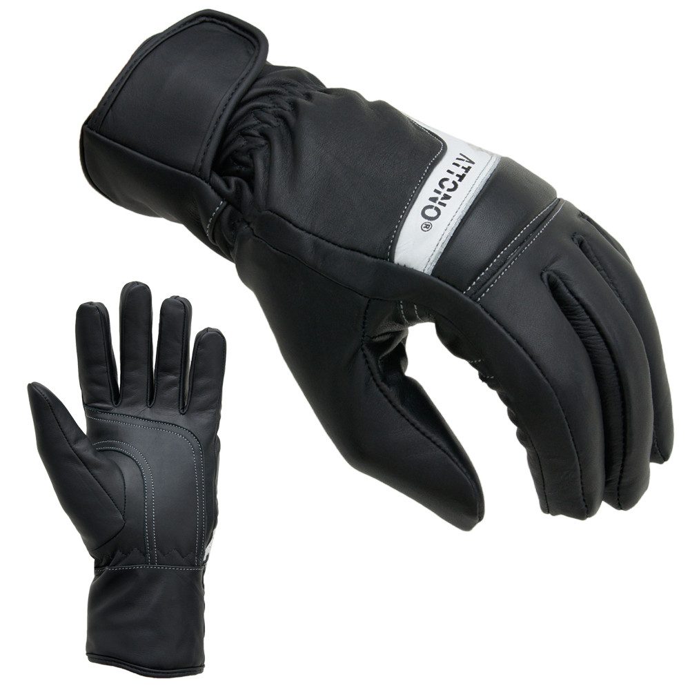 ATTONO Skihandschuhe ATTONO Skihandschuhe Leder Ski Racing Winterhandschuhe