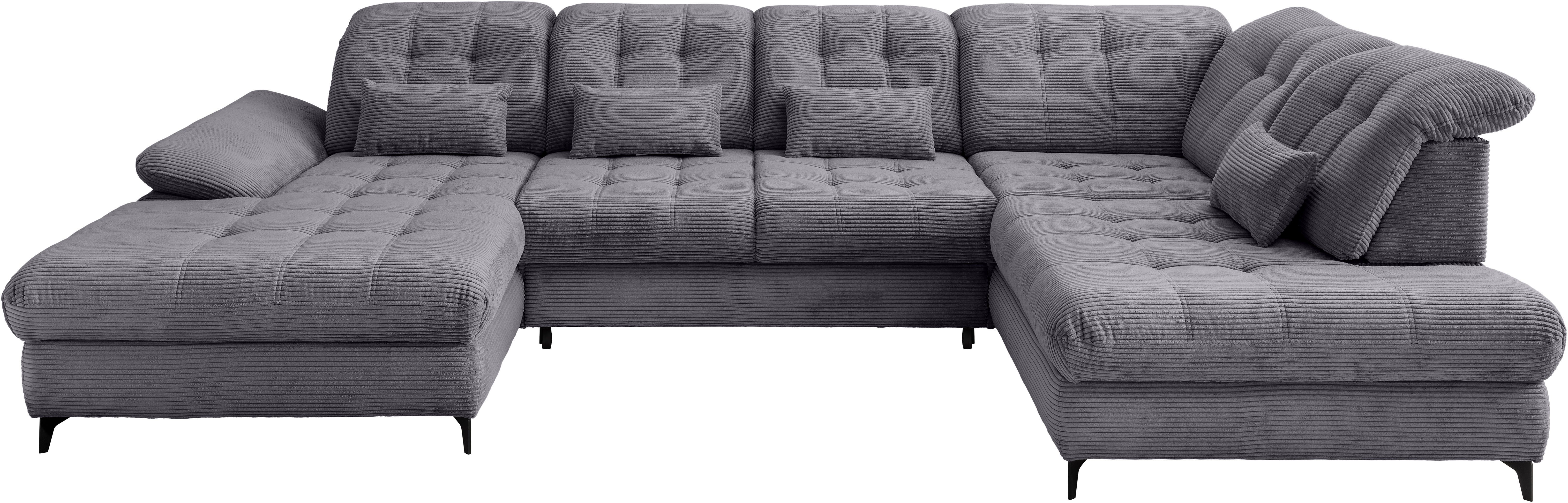 Home affaire Wohnlandschaft Delphino, 3 Teile