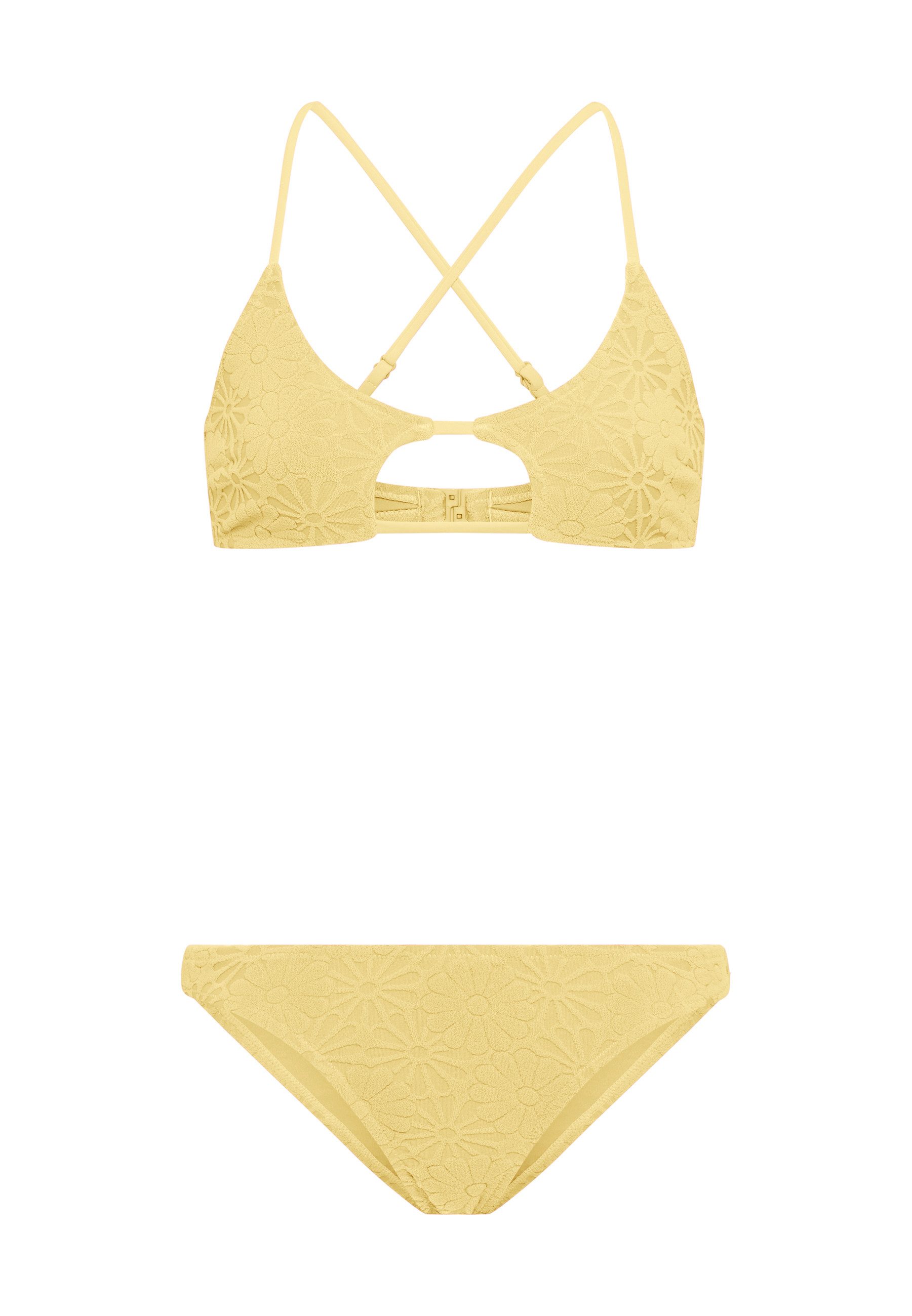 LSCN by LASCANA Bustier-Bikini aus trendiger Strukturware