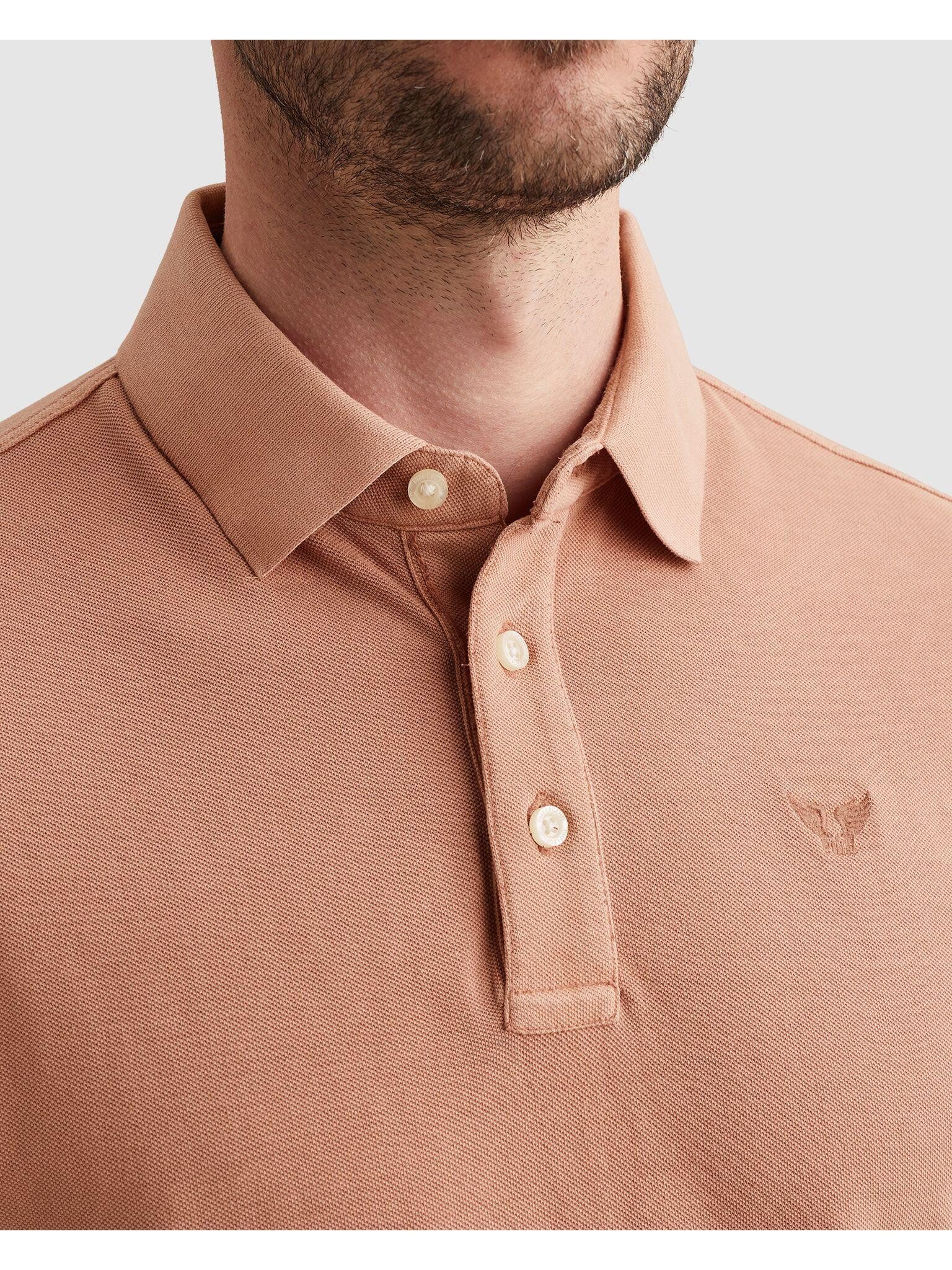 PME LEGEND Poloshirt Short sleeve polo pique garment dyed mit Logo Stickerei
