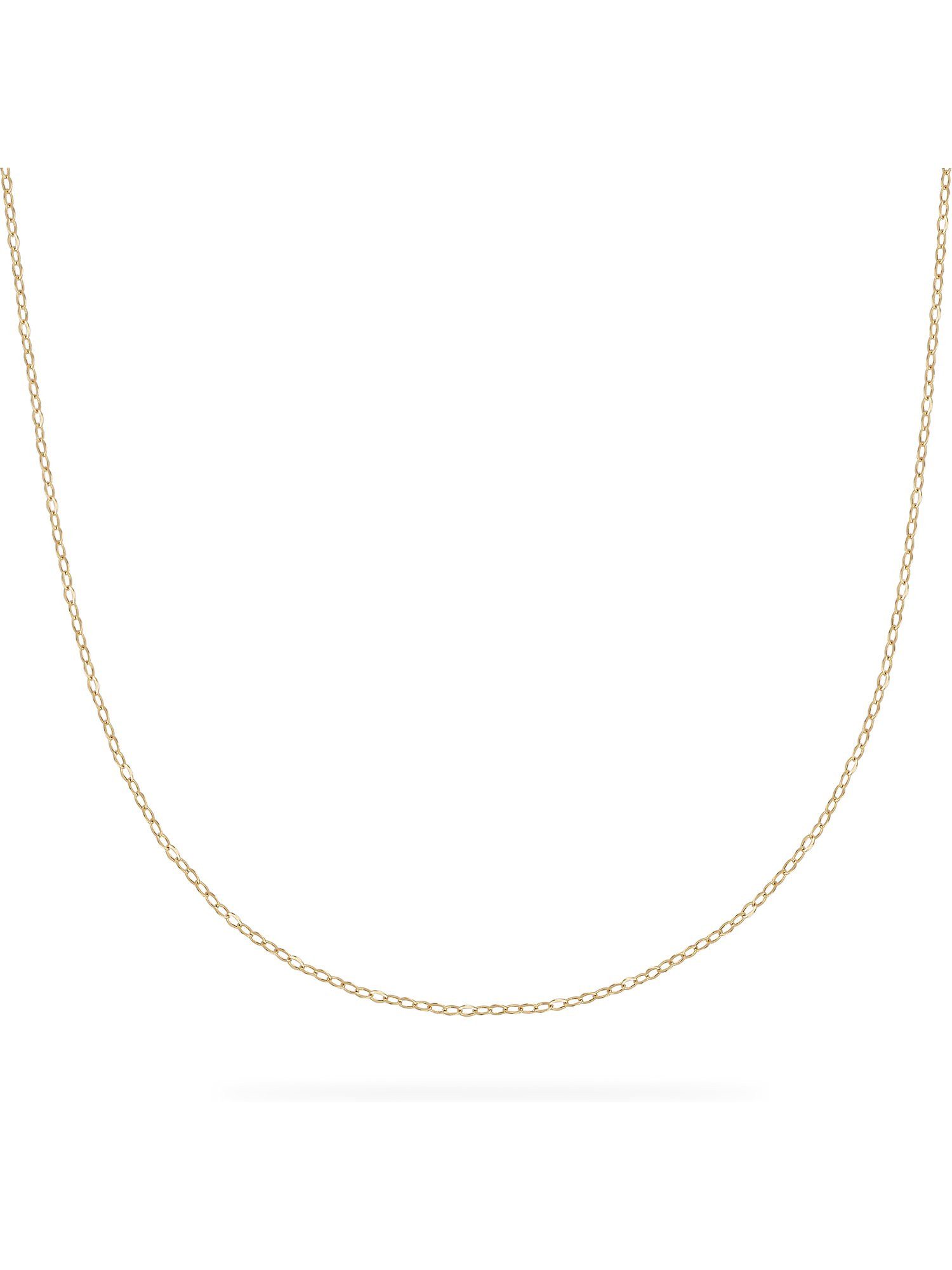 FAVS Collier FAVS Damen-Kette 375er Gelbgold