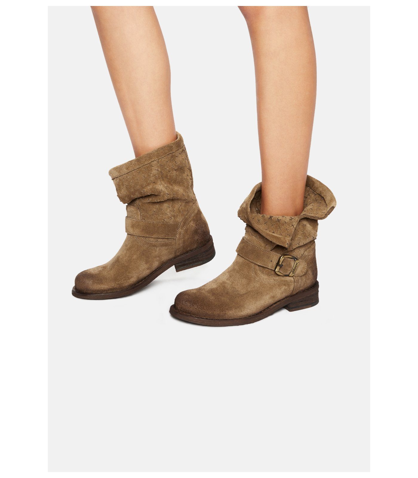 Felmini Stiefel Veloursleder Stiefel