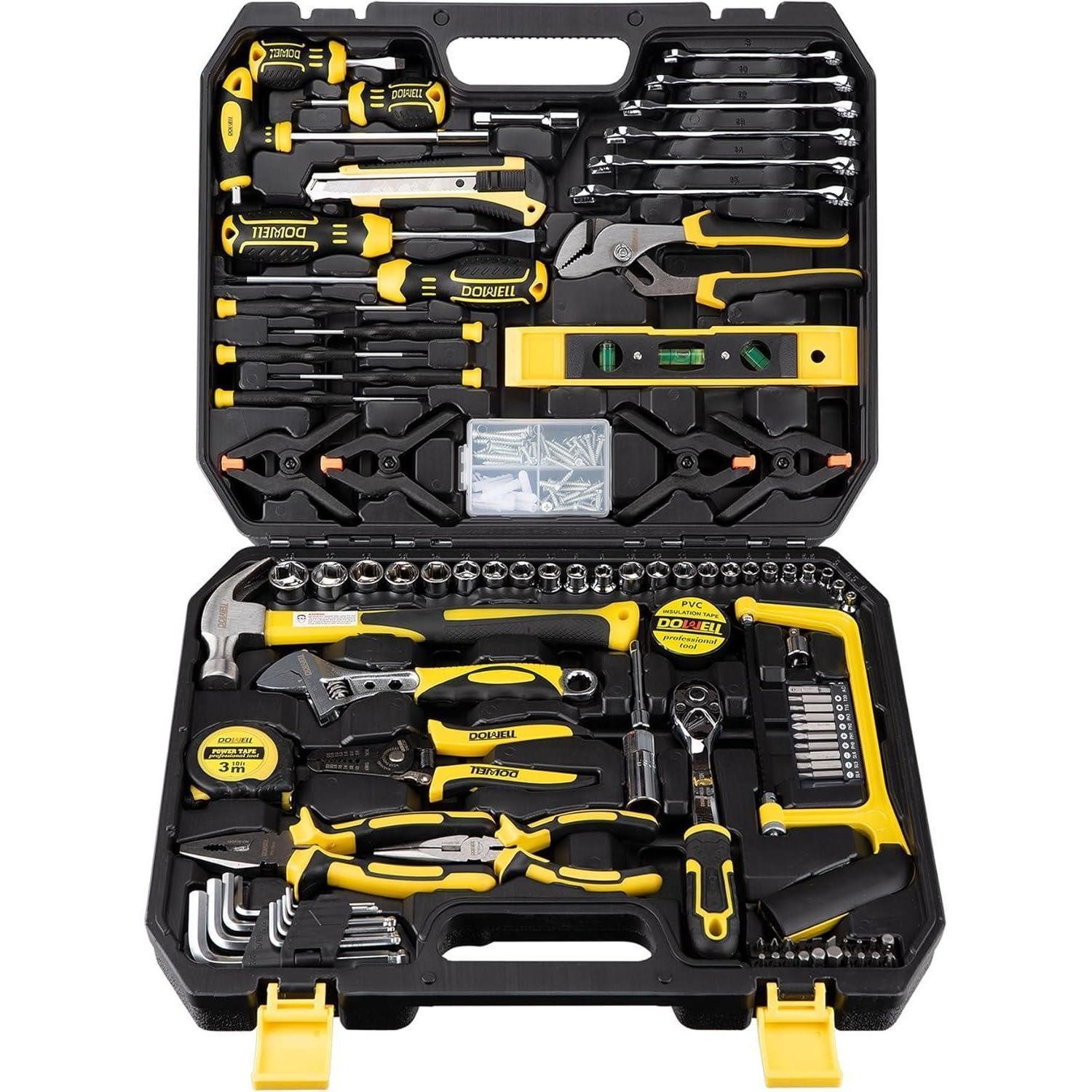 LuxusKollektion Steckschlüssel Werkzeugset Mechaniker 168tlg Auto Reparatur Handwerkzeug (168 St)