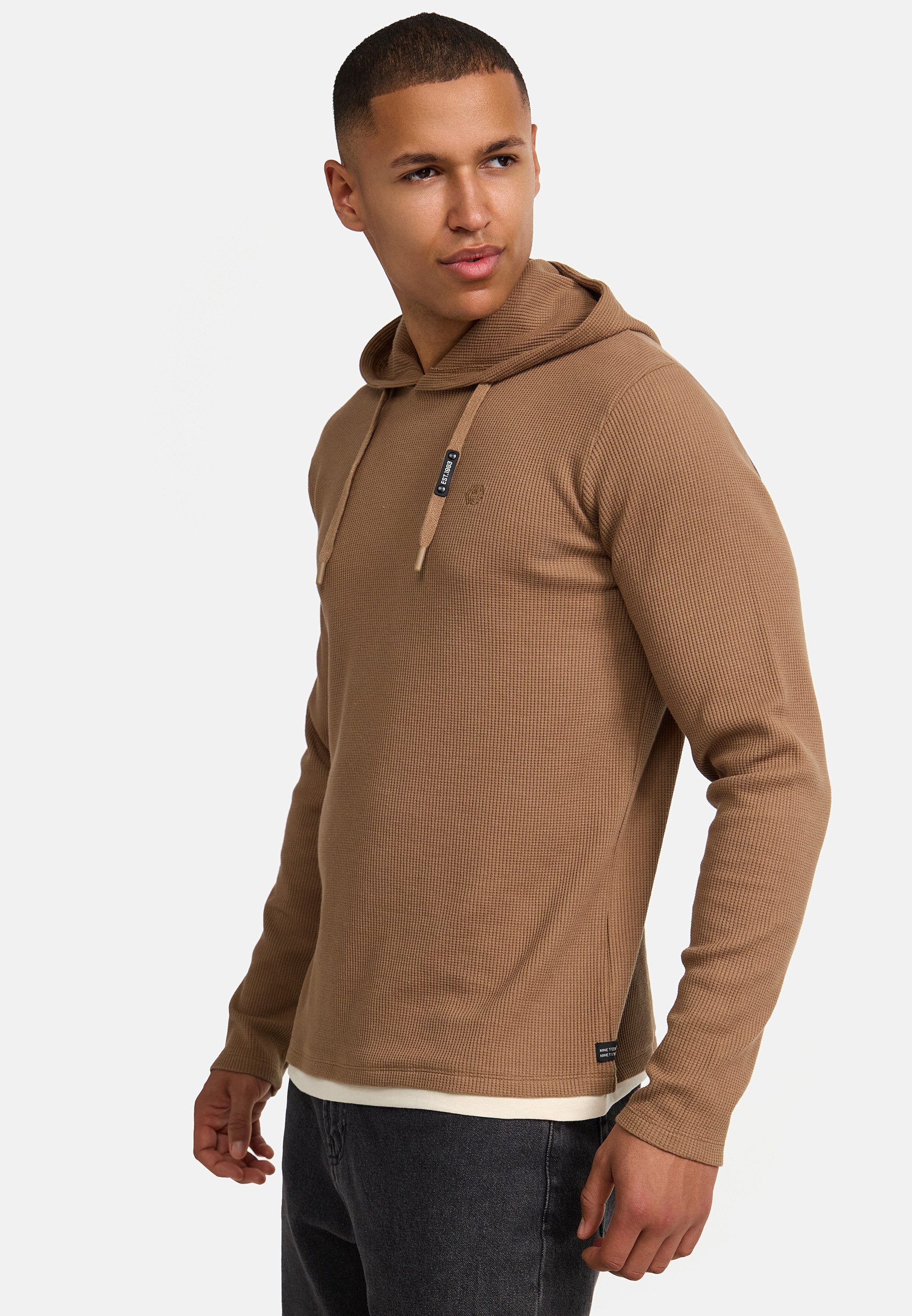 Indicode Hoodie Herren INMarto Sweatshirt Kapuze Herrenhoodie (Kapuzenpullover)