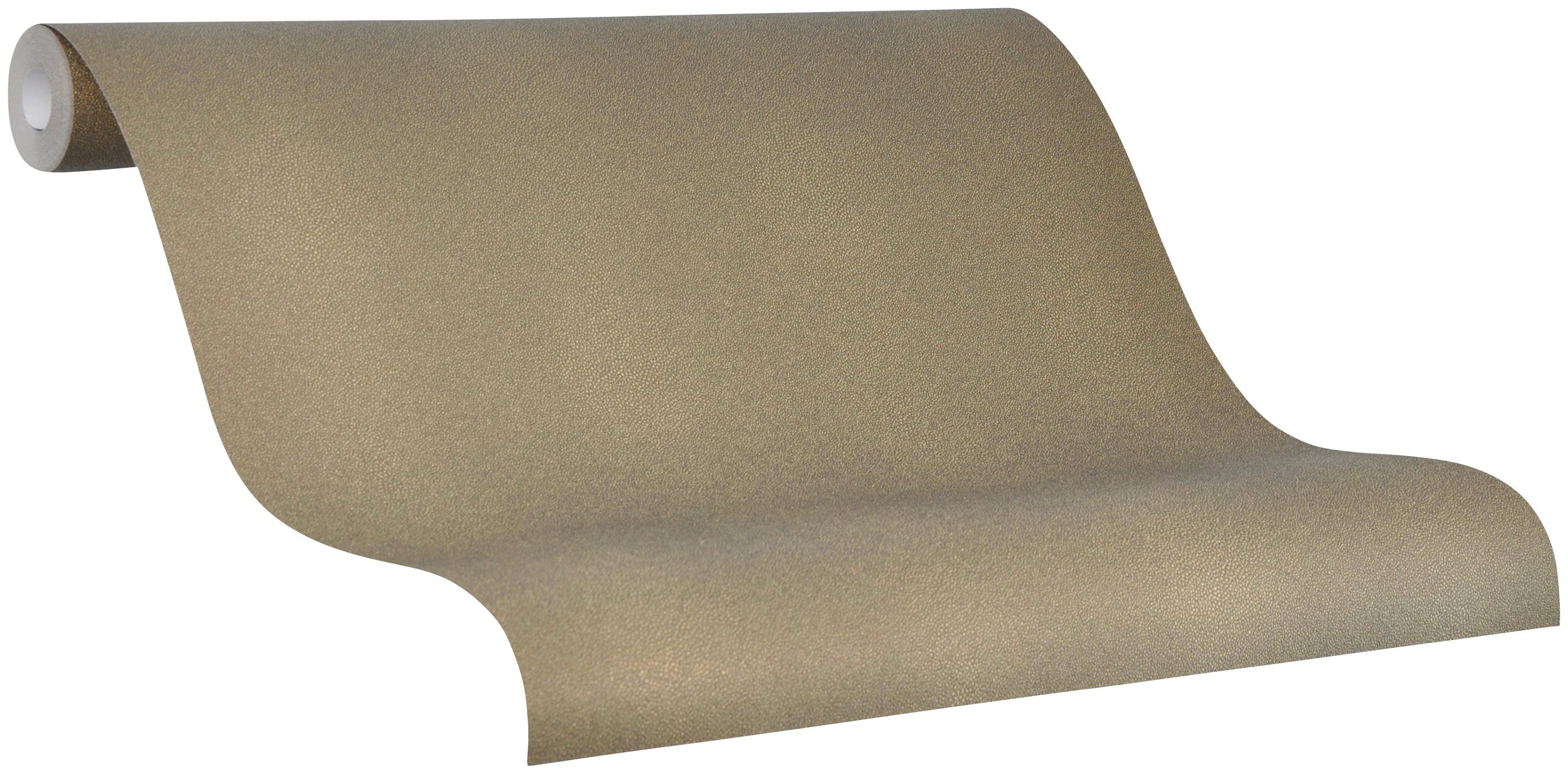 Glööckler Vliestapete, uni, (1 St), moderne Tapete für Wohnzimmer Schlafzimmer Küche