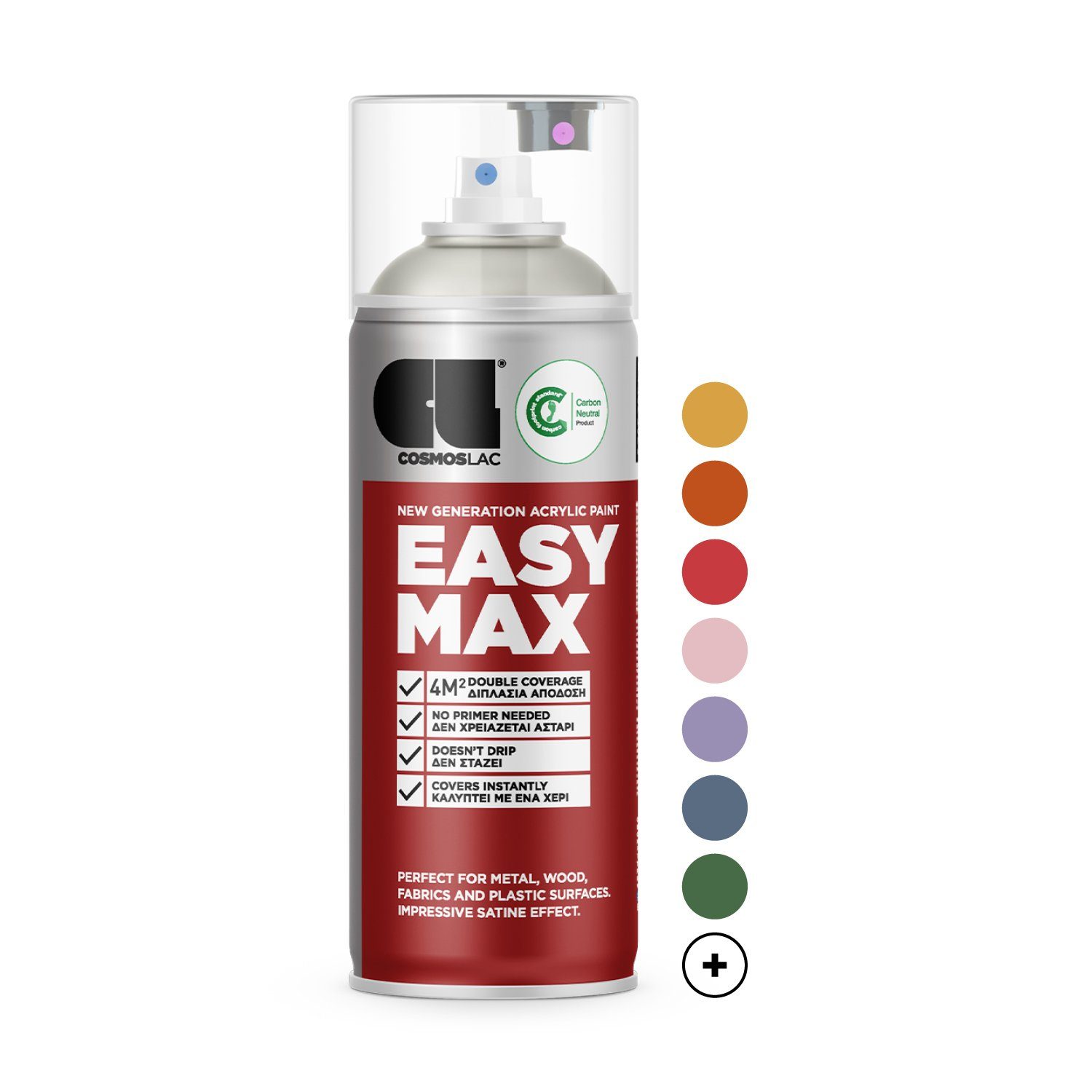 COSMOS LAC Sprühflasche Sprühlack Spraydose DIY, Sprühfarbe Acryl Spray, Farbspr