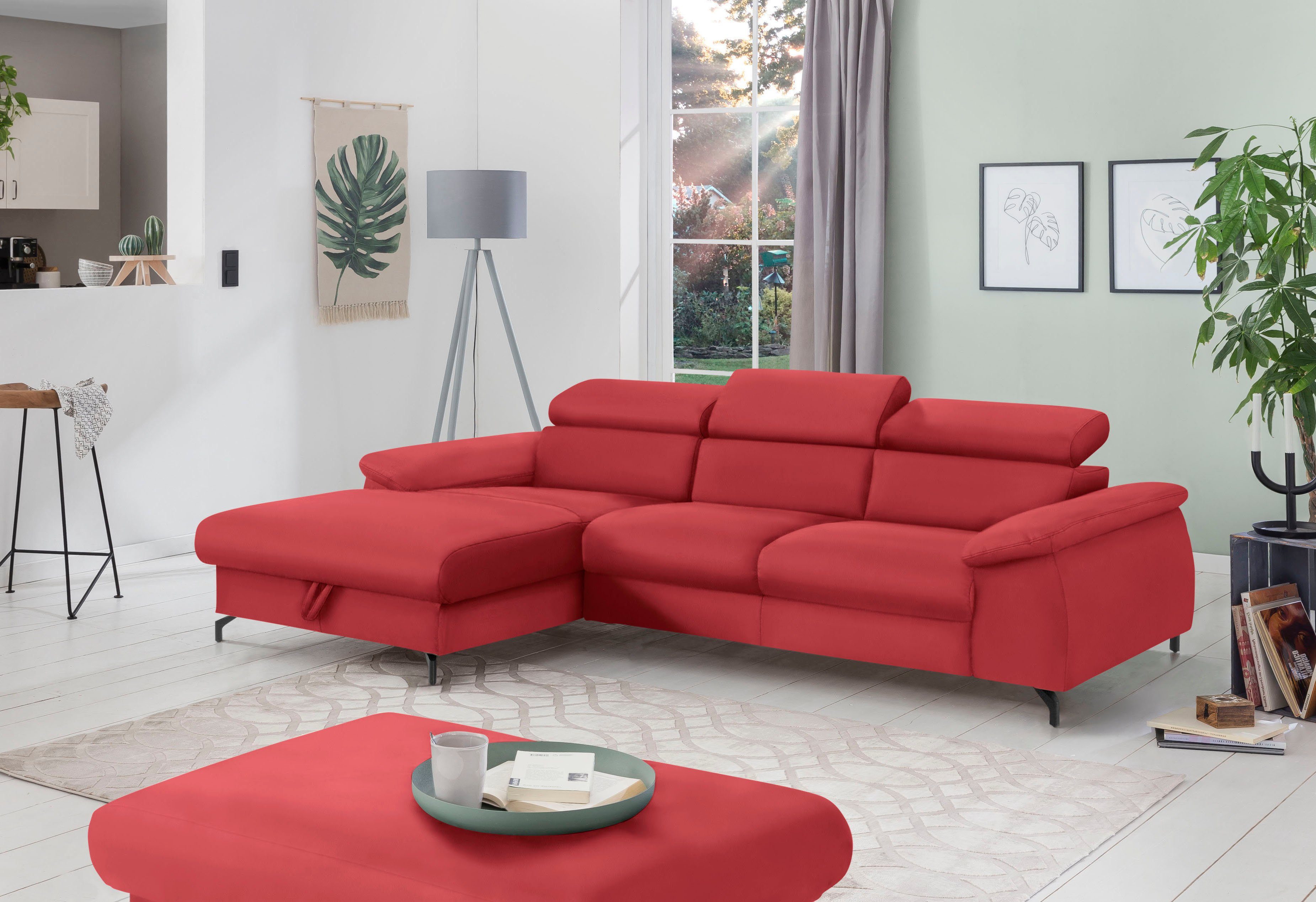 COTTA Ecksofa Kitty L-Form, B: 242 günstig online kaufen