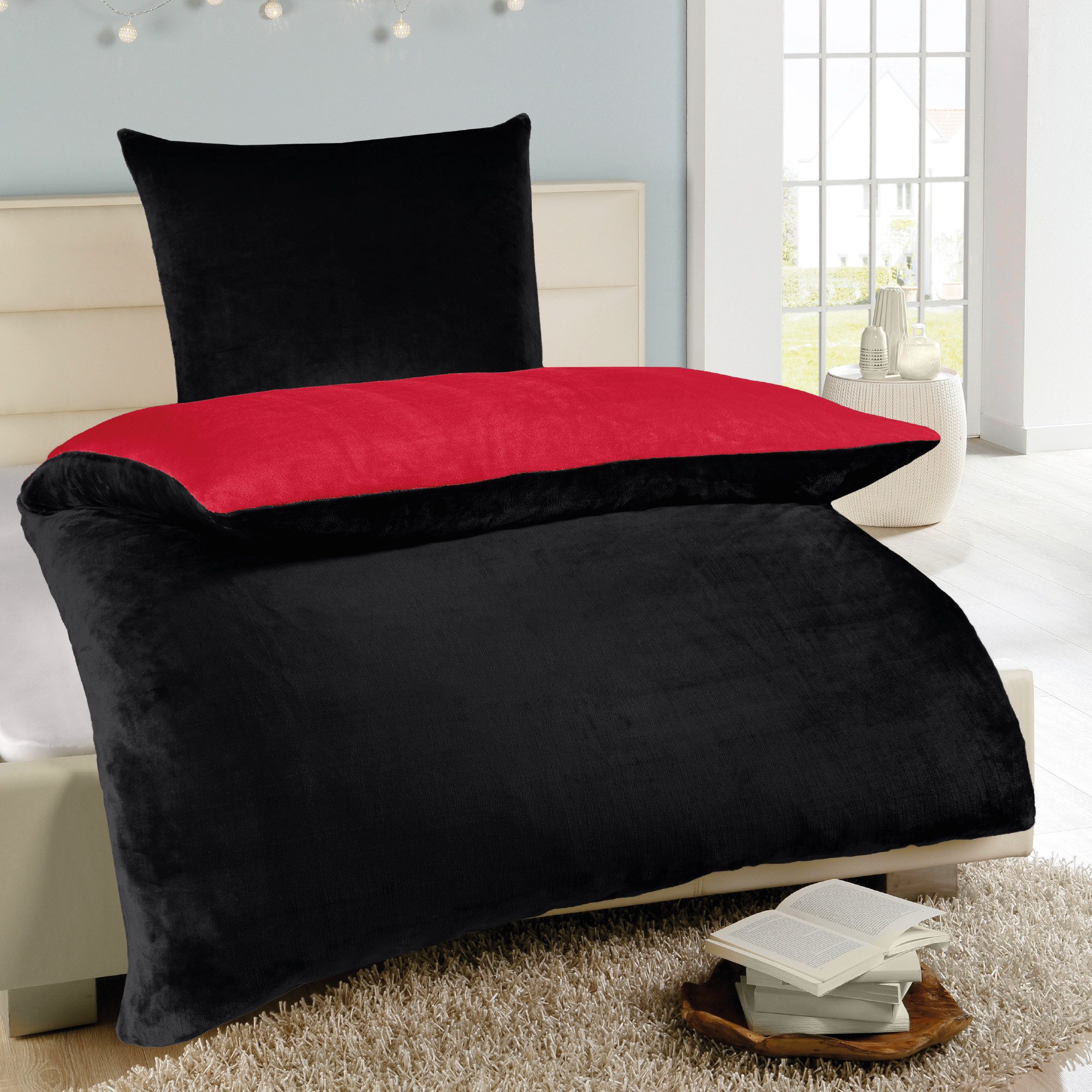 Bestlivings Wendebettwäsche Bettgarnitur 05322, Mikrofaser, 2 teilig günstig online kaufen