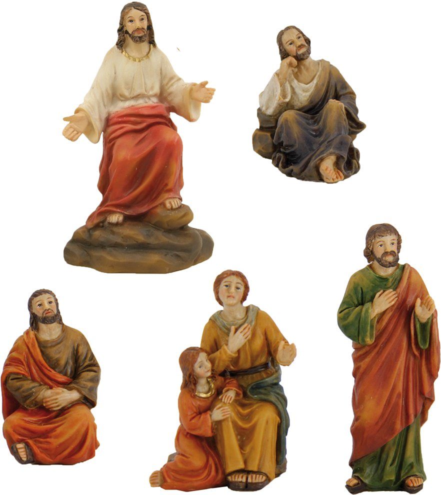 FADEDA Krippenfigur 5x FADEDA Passionsfiguren: Die Bergpredigt, Höhe in cm: 9 (5 St)