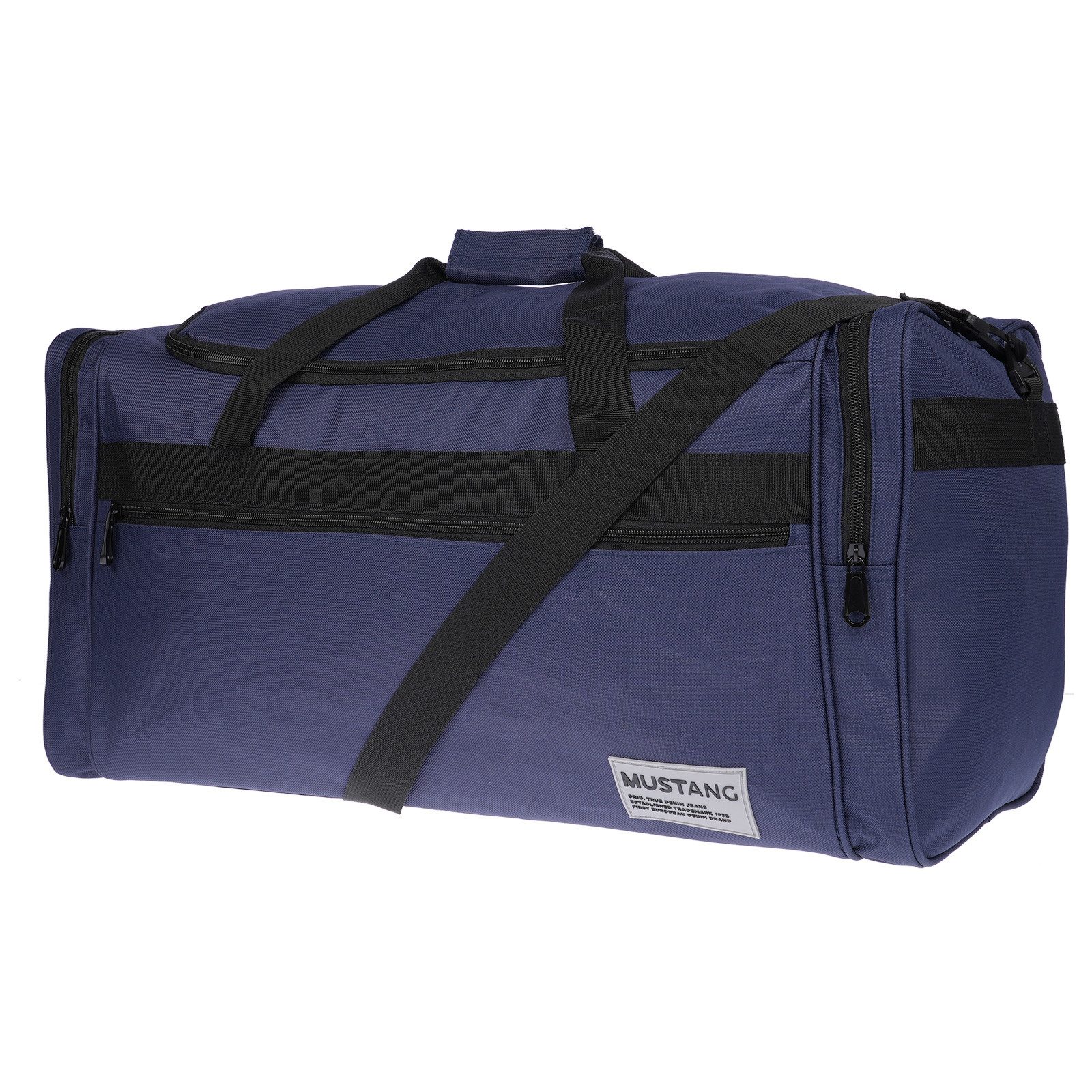 MUSTANG Umhängetasche Große Tasche Reisetasche Sporttasche Weekender Bag, MUSTANG Logo